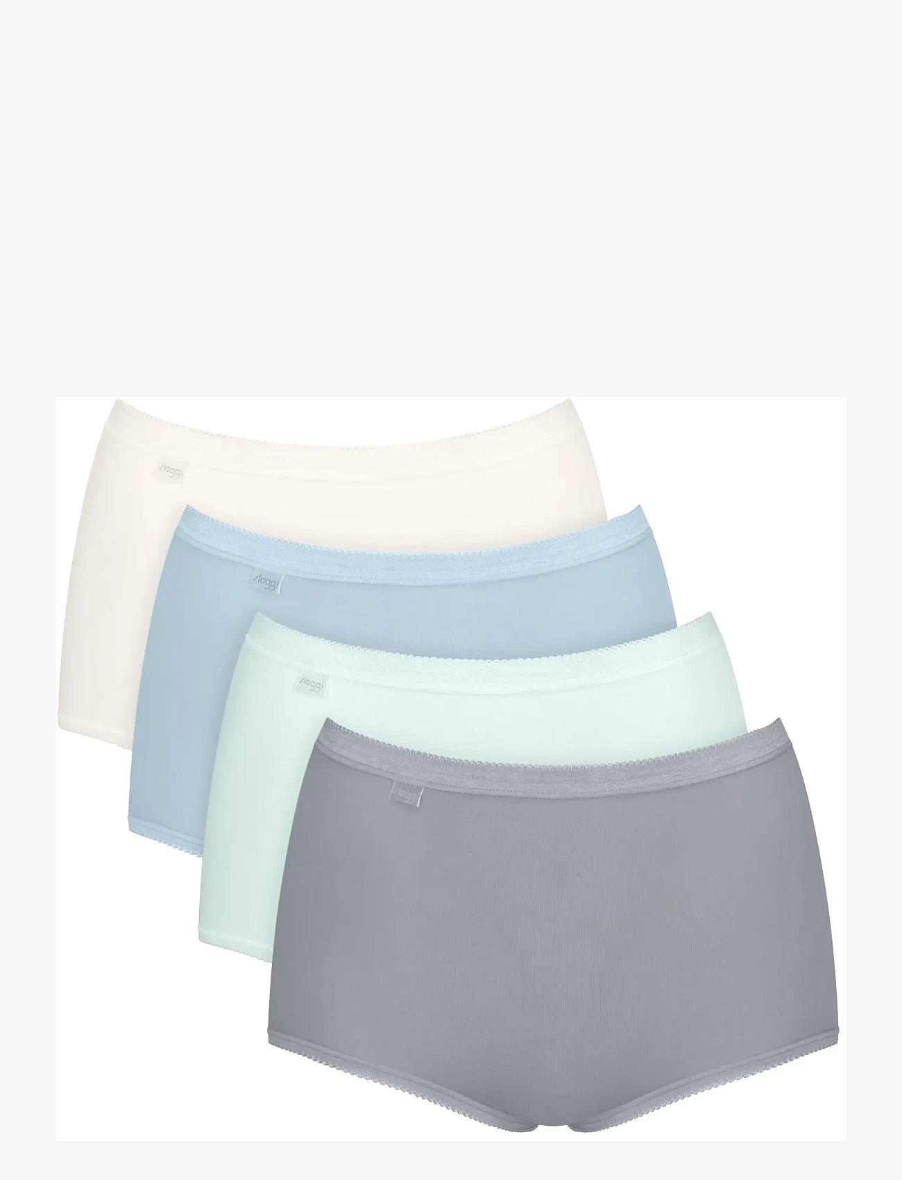 sloggi - sloggi Basic+ Maxi C4P - midi & maxi trusser - sea blue light combination - 1