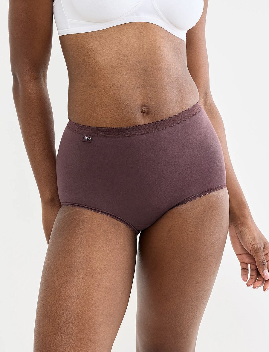 sloggi - sloggi Basic+ Maxi C4P - midi- ja maksialuspüksid - brown combination - 0