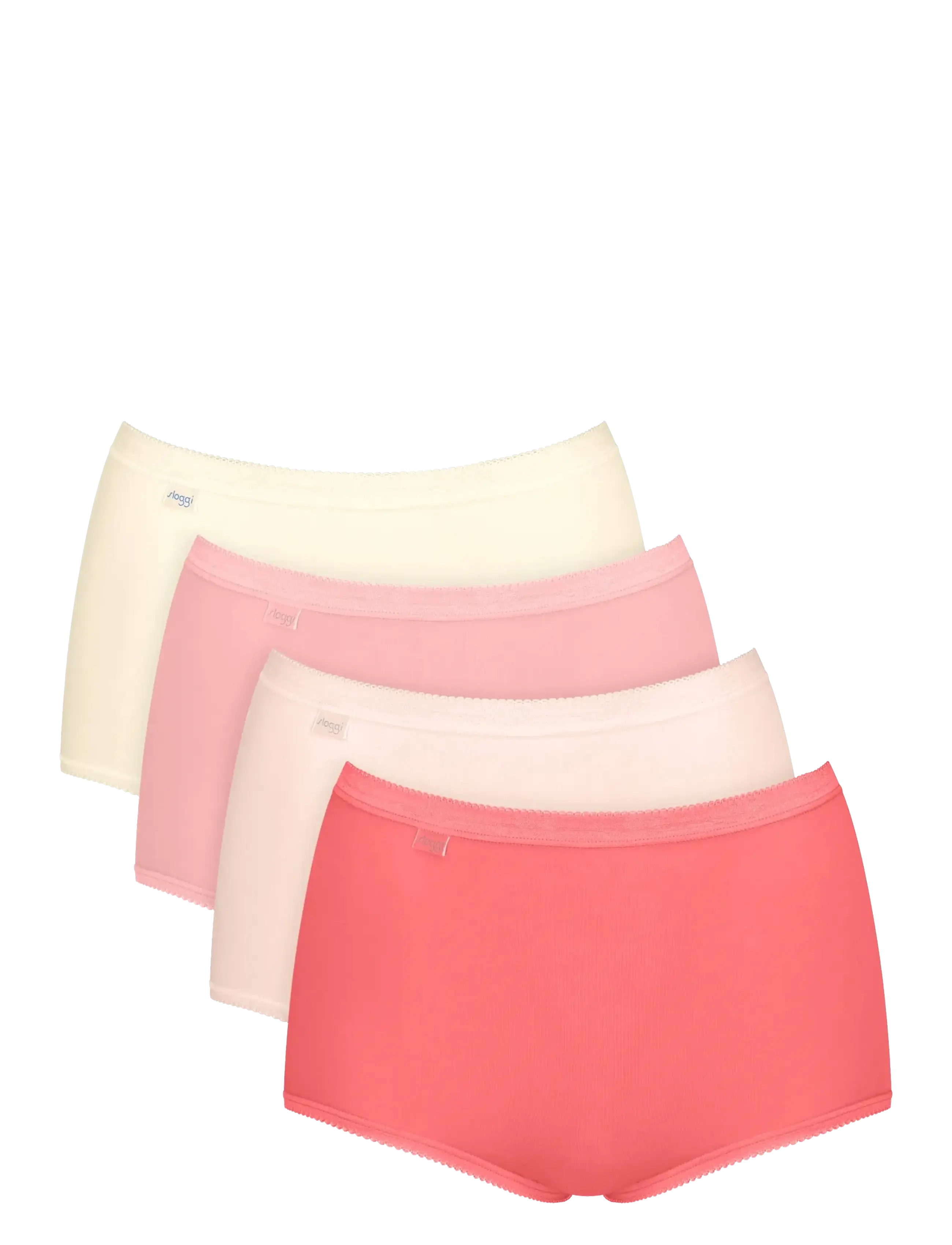 sloggi sloggi Basic+ Maxi C4P - Midit & Maxit - RED - DARK COMBINATION / pink/rose