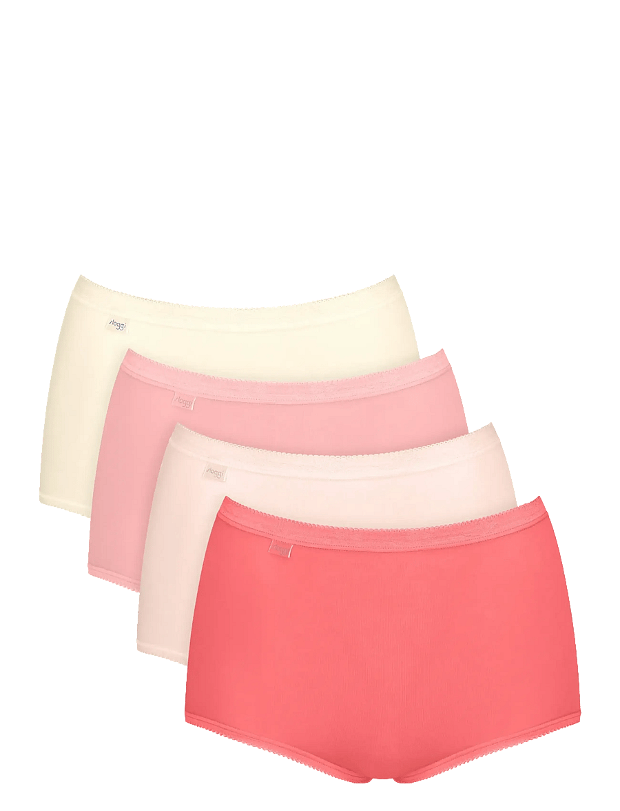 sloggi - sloggi Basic+ Maxi C4P - midi & maxi slips - red - dark combination - 1