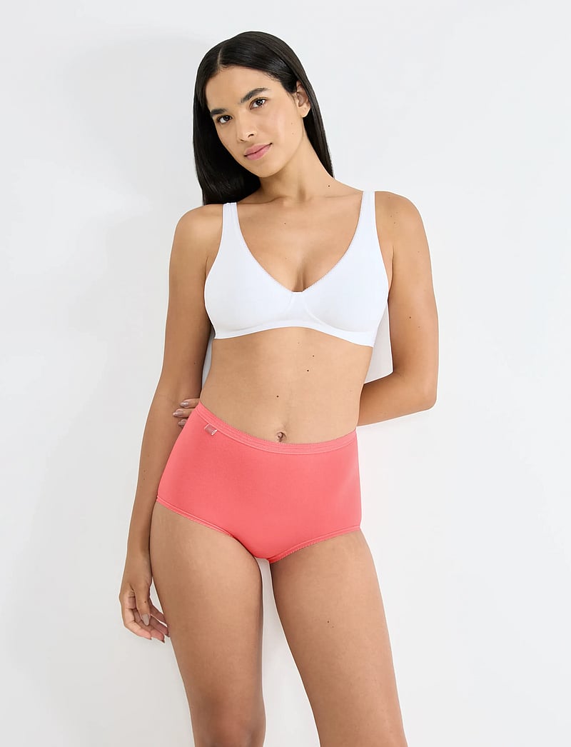 sloggi - sloggi Basic+ Maxi C4P - midi & maxi trosor - red - dark combination - 5