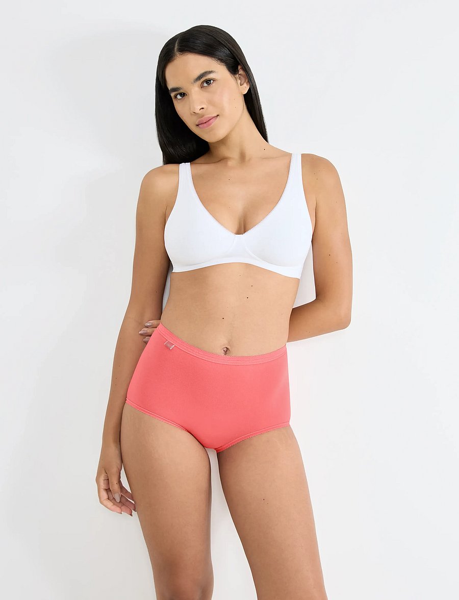 sloggi - sloggi Basic+ Maxi C4P - midi & maxi slips - red - dark combination - 5