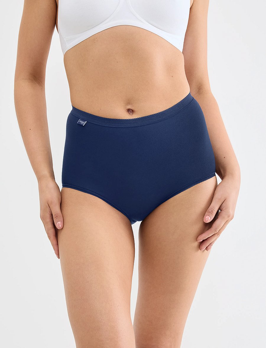 sloggi - sloggi Basic+ Maxi C3P - midi & maxi slips - blue combination - 0