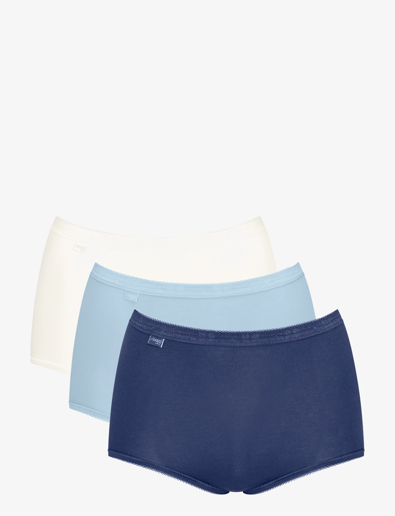 Sloggi Basic+ Maxi C3P Blau - 38 - Damen