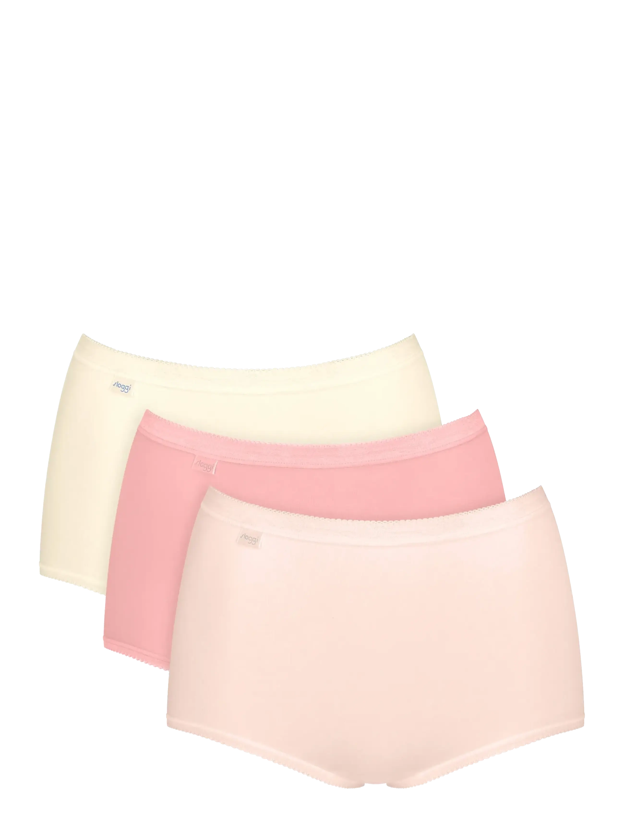 Sloggi Basic+ Maxi C3P Pink - 38 - Damen