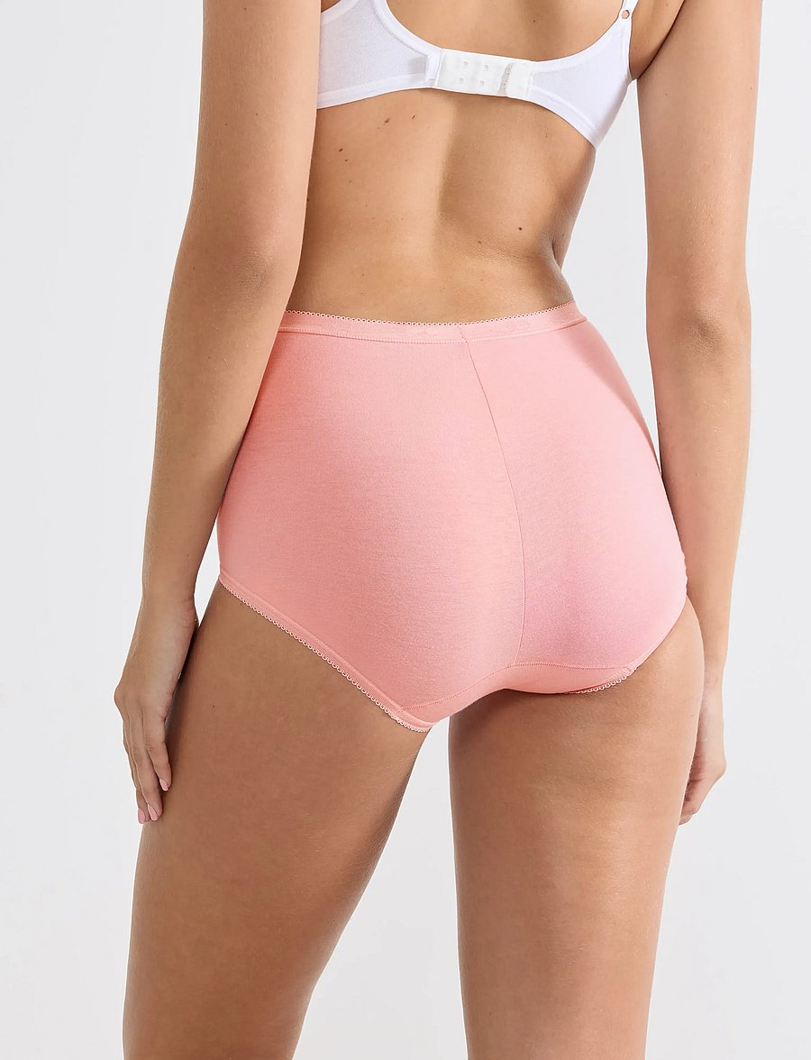 sloggi - sloggi Basic+ Maxi C3P - midi & maxi briefs - red/yellow - 2