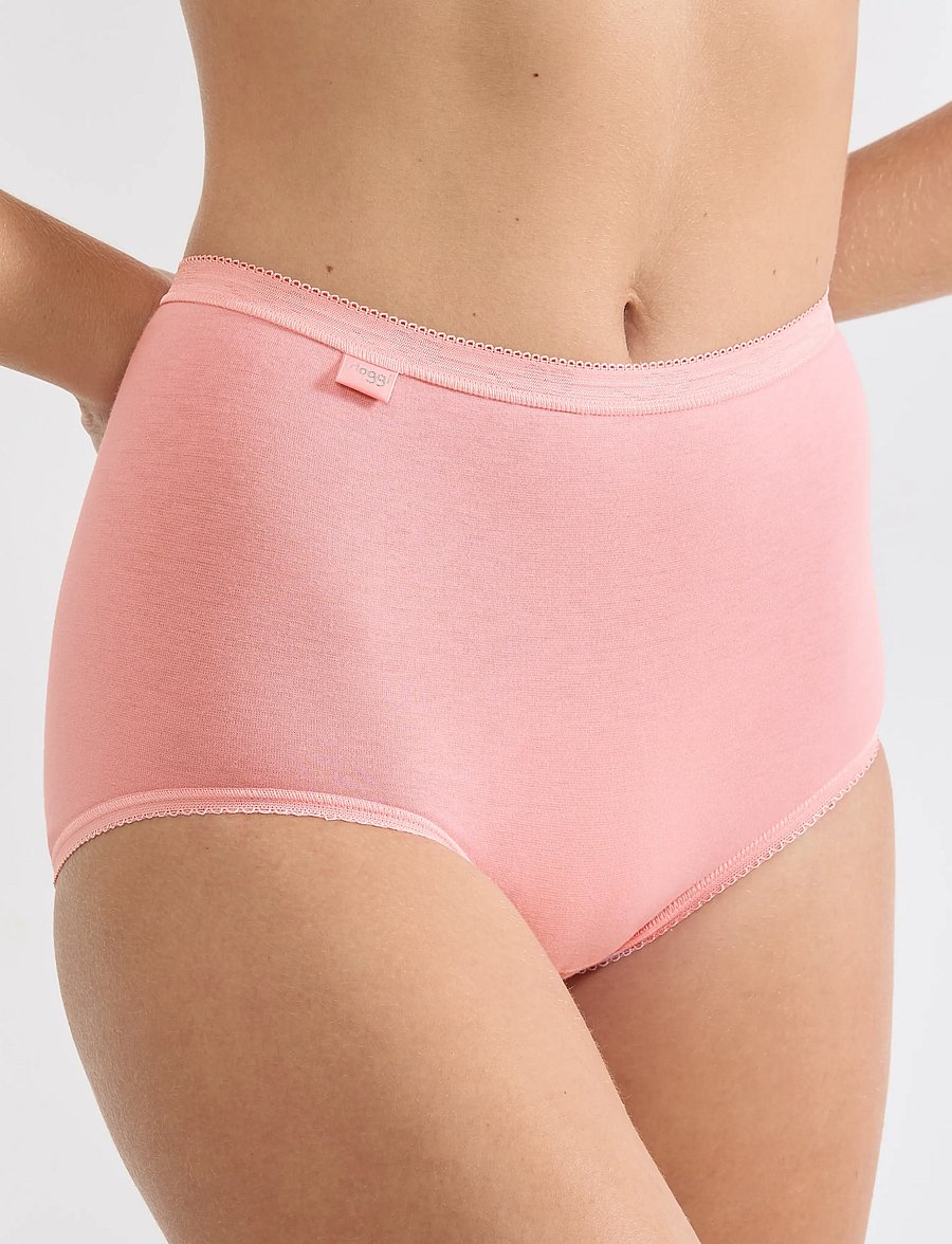sloggi - sloggi Basic+ Maxi C3P - midi & maxi briefs - red/yellow - 3