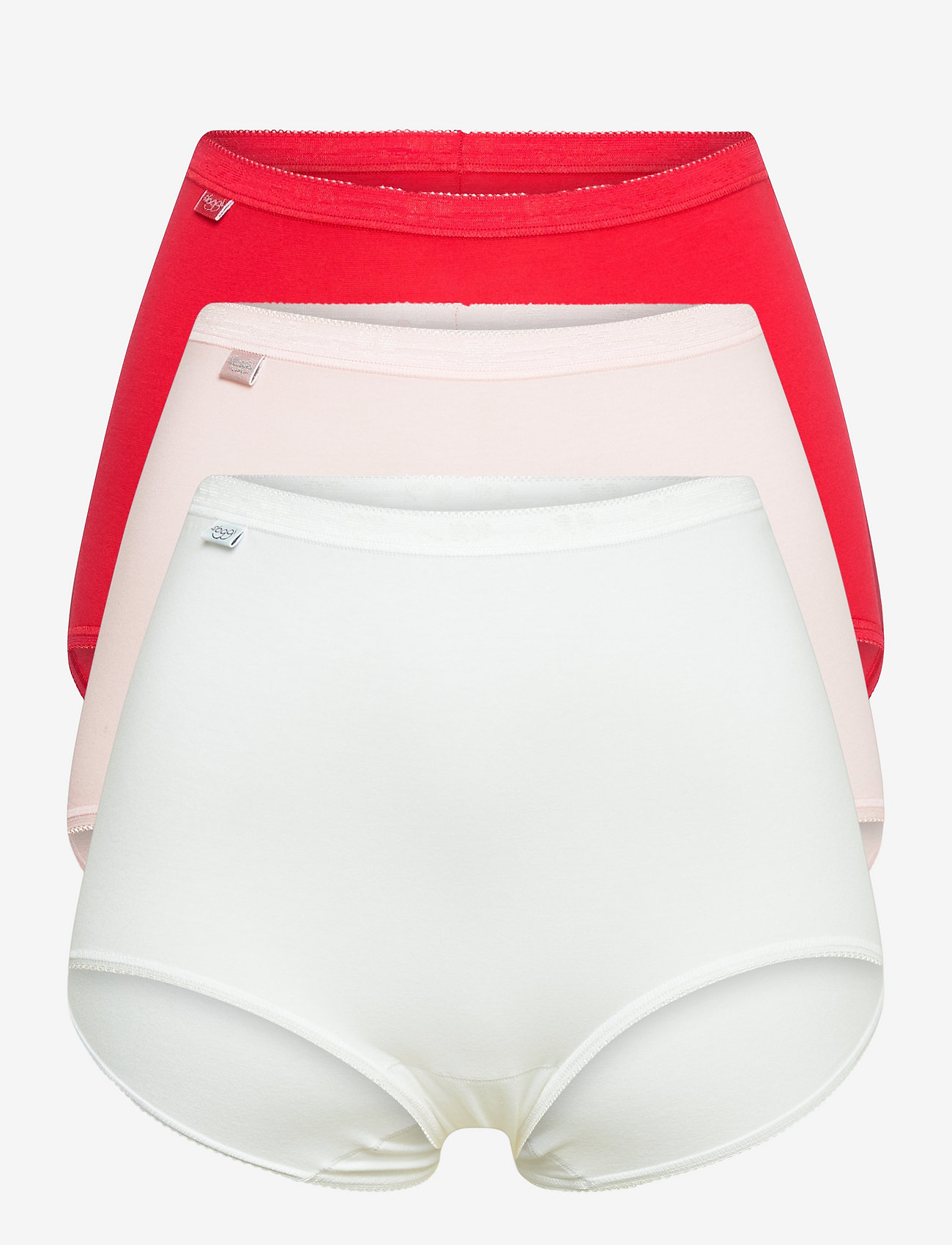 sloggi - sloggi Basic H  Maxi C3P - red - light combination - 0