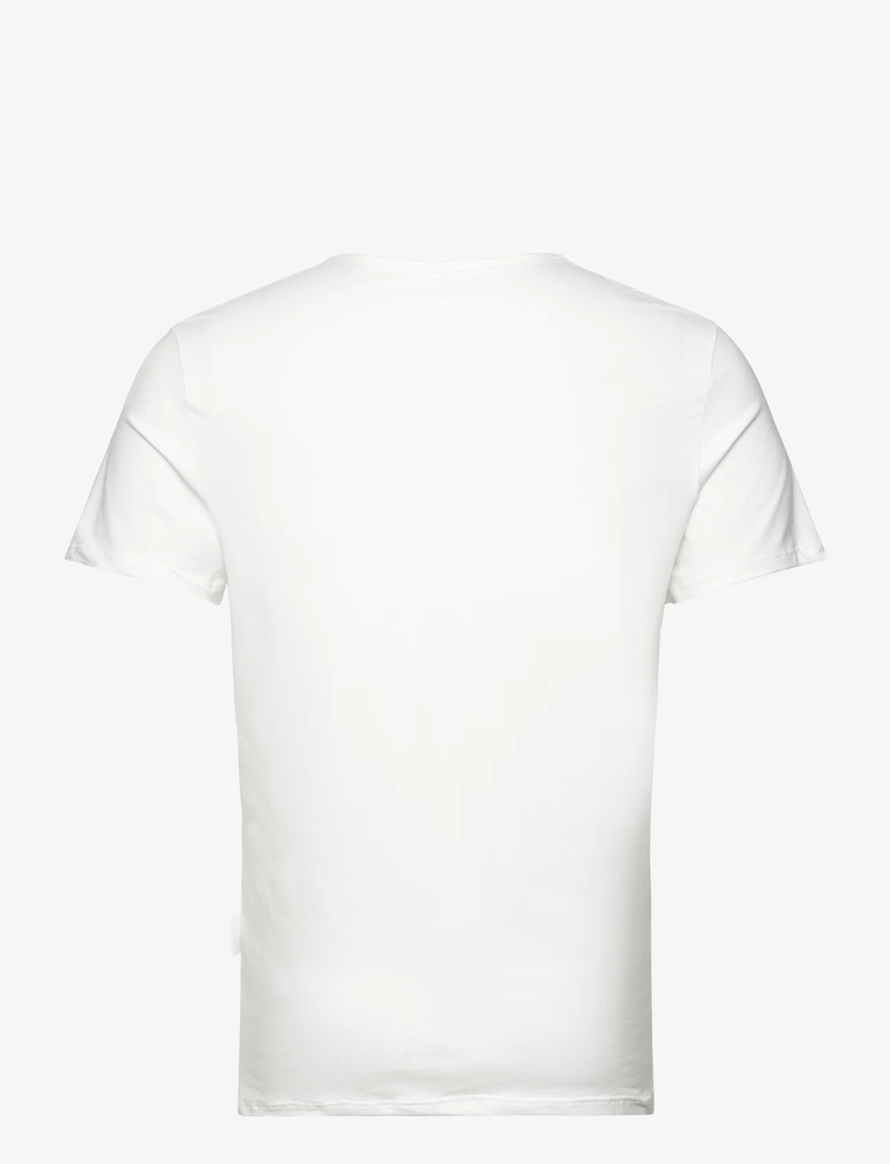 sloggi - sloggi men EverNew Shirt 03 V-Neck - najniższe ceny - white - 1