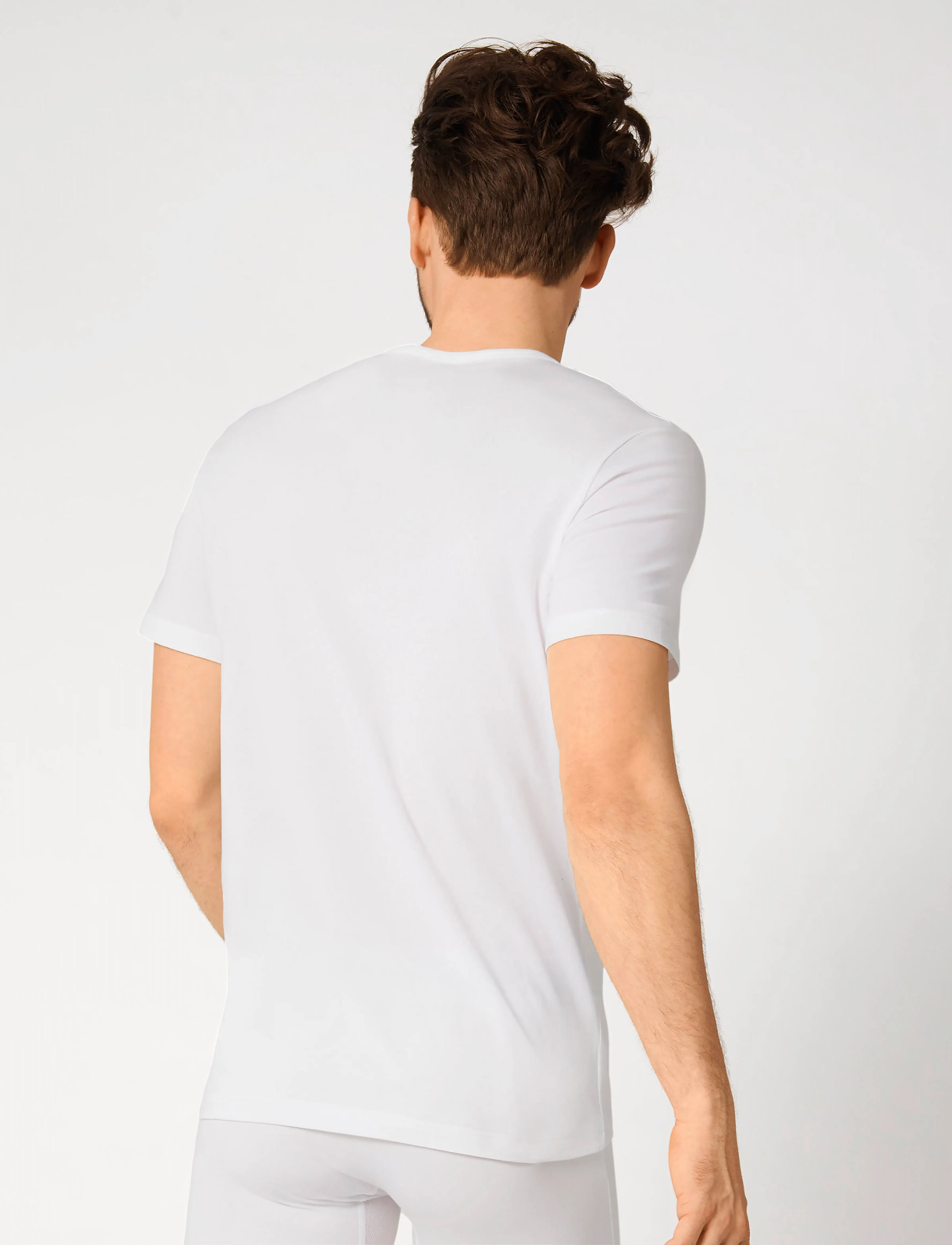 sloggi - sloggi men EverNew Shirt 03 V-Neck - white - 3