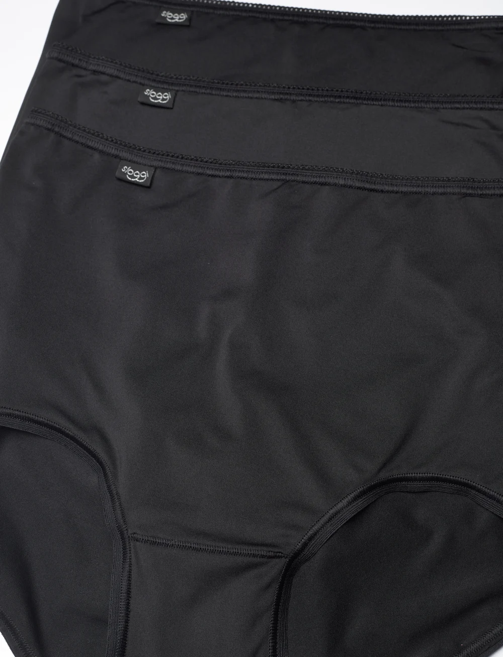 sloggi - sloggi 24/7 Microfibre Maxi C3P - midi & maxi slips - black - 3