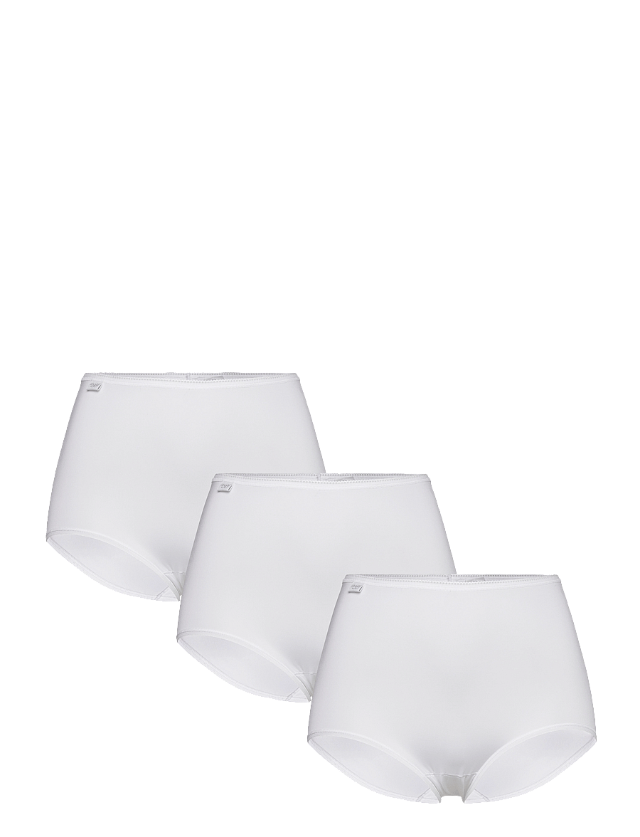sloggi - sloggi 24/7 Microfibre Maxi C3P - midi & maxi trusser - white - 1