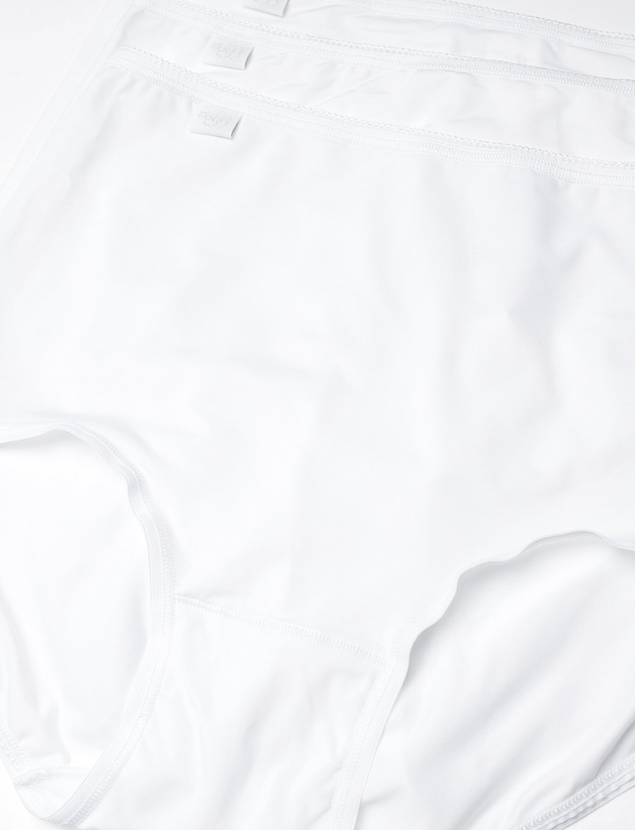 sloggi - sloggi 24/7 Microfibre Maxi C3P - midi & maxi trusser - white - 3