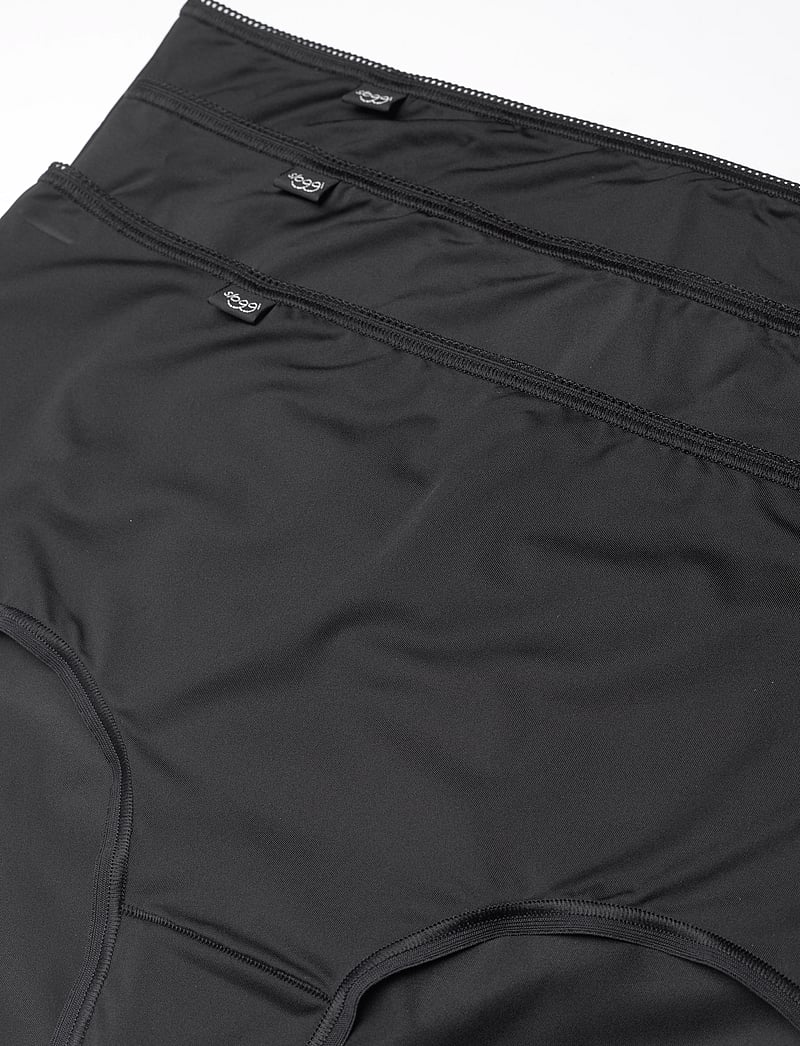 sloggi - sloggi 24/7 Microfibre Midi C3P - alltags-style - black - 3