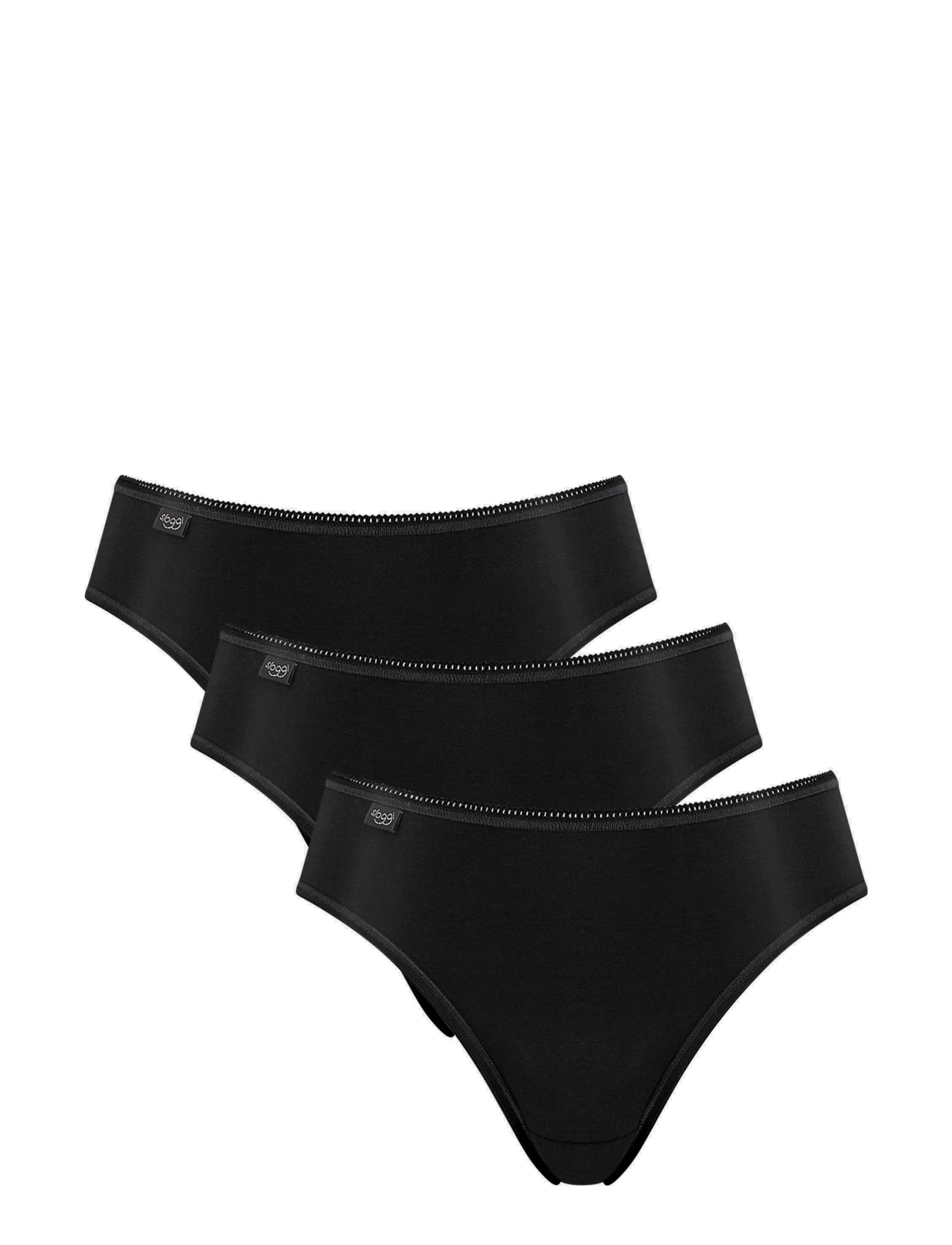 sloggi - sloggi 24/7 Microfibre Tai C3P - biksītes - black - 1