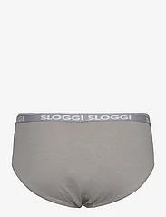 sloggi - sloggi men GO ABC Midi 2P - zemākās cenas - stone grey - 3