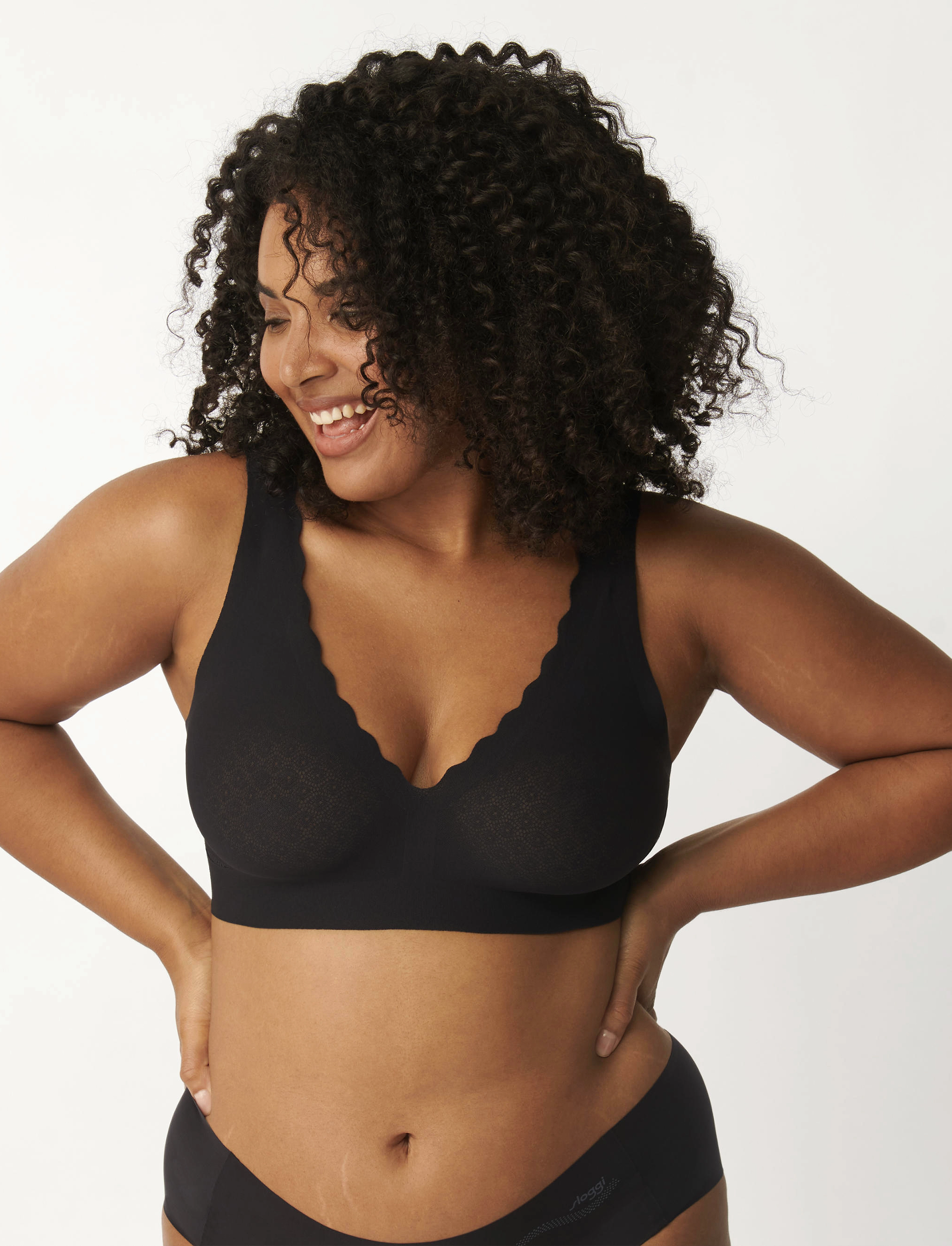 sloggi - sloggi ZERO Feel Lace Bralette - black - 2