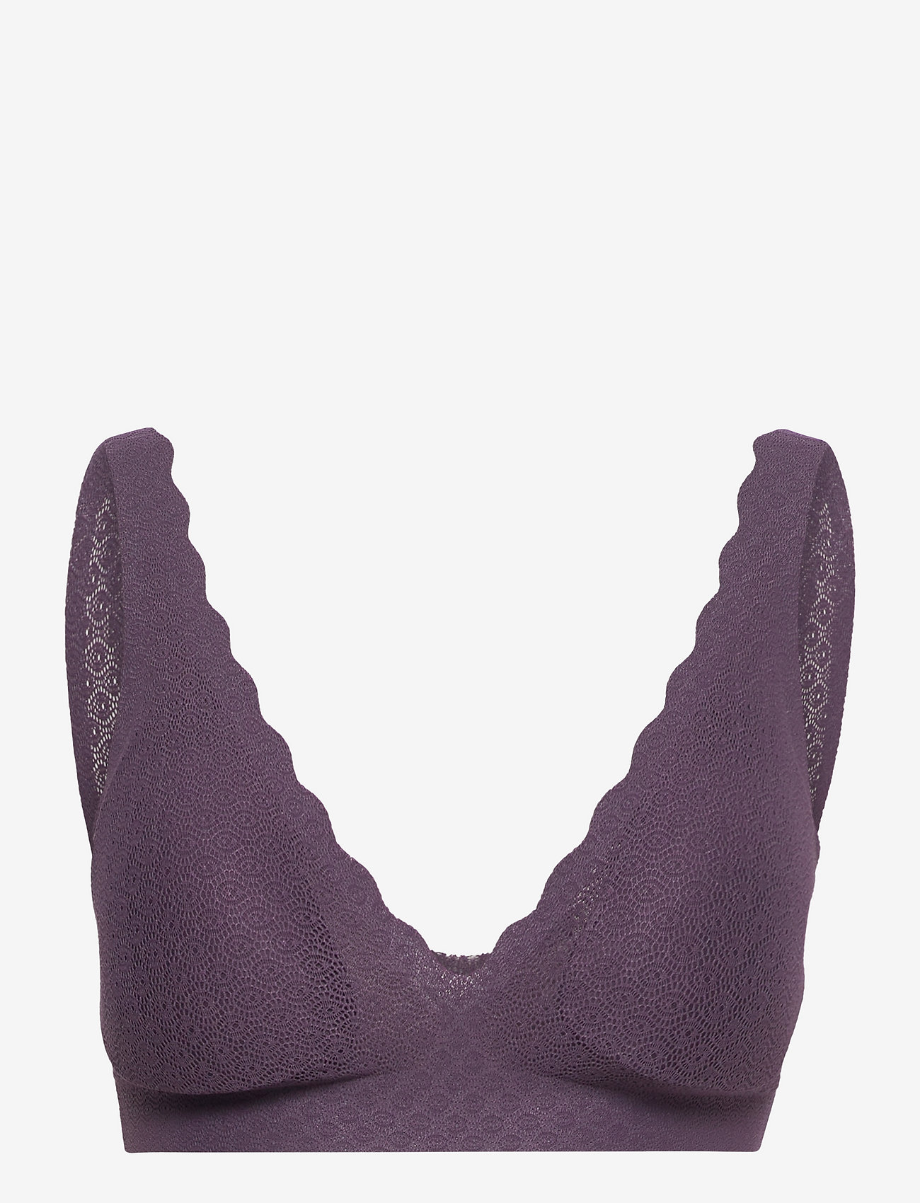 sloggi - sloggi ZERO Feel Lace Bralette - blackcurrant juice - 0
