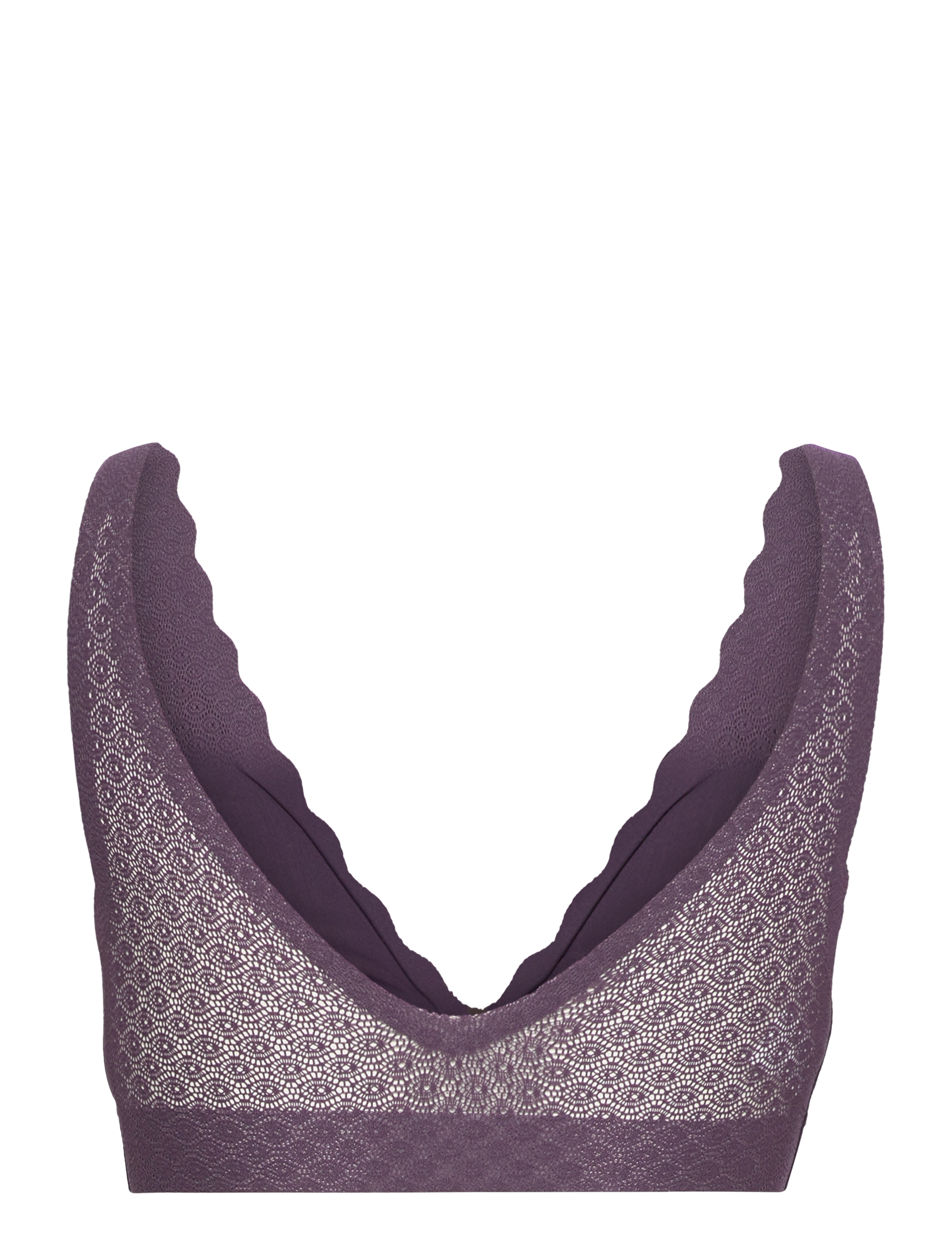 sloggi - sloggi ZERO Feel Lace Bralette - blackcurrant juice - 1