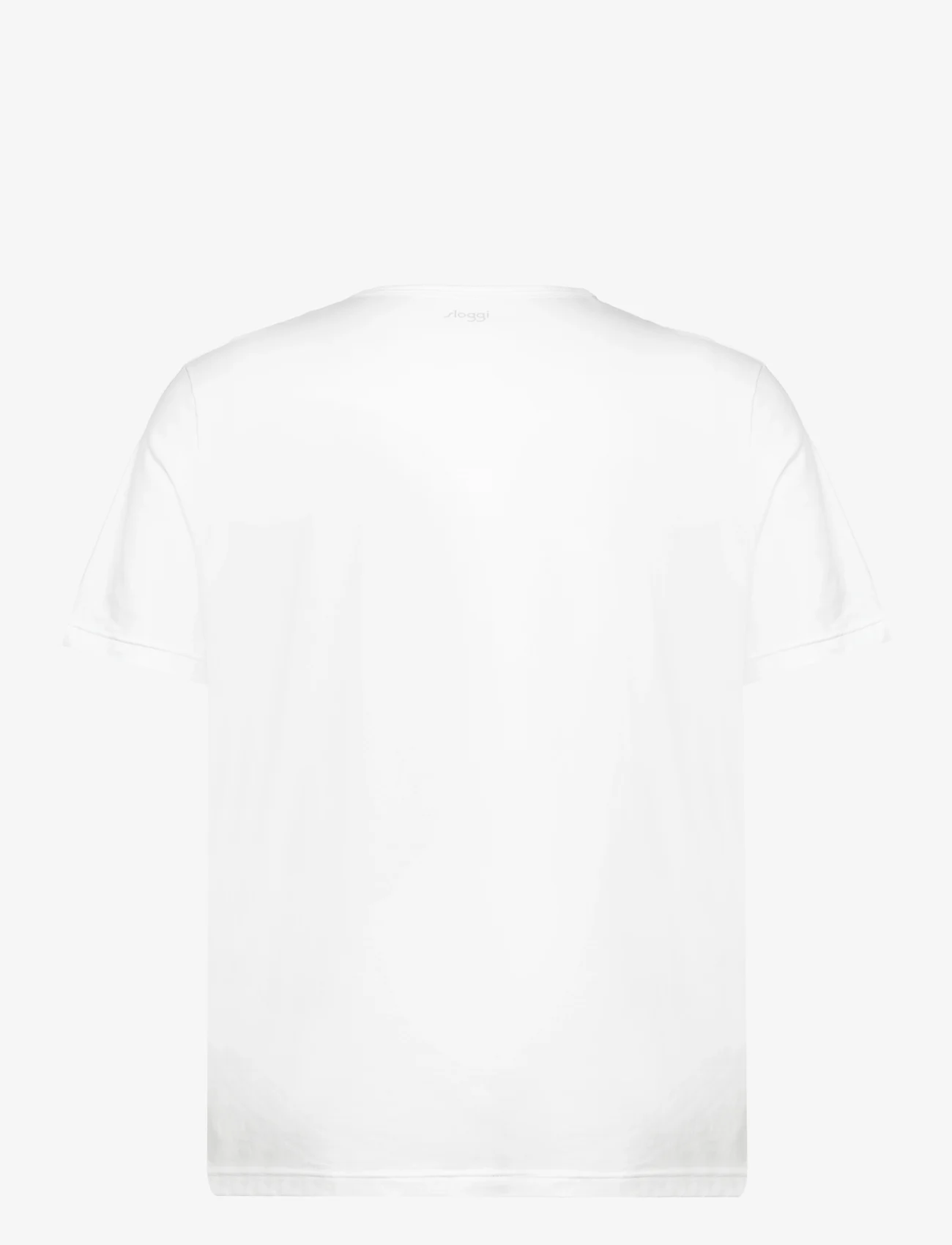 sloggi - sloggi men GO Shirt V-Neck Regular - lägsta priserna - white - 1