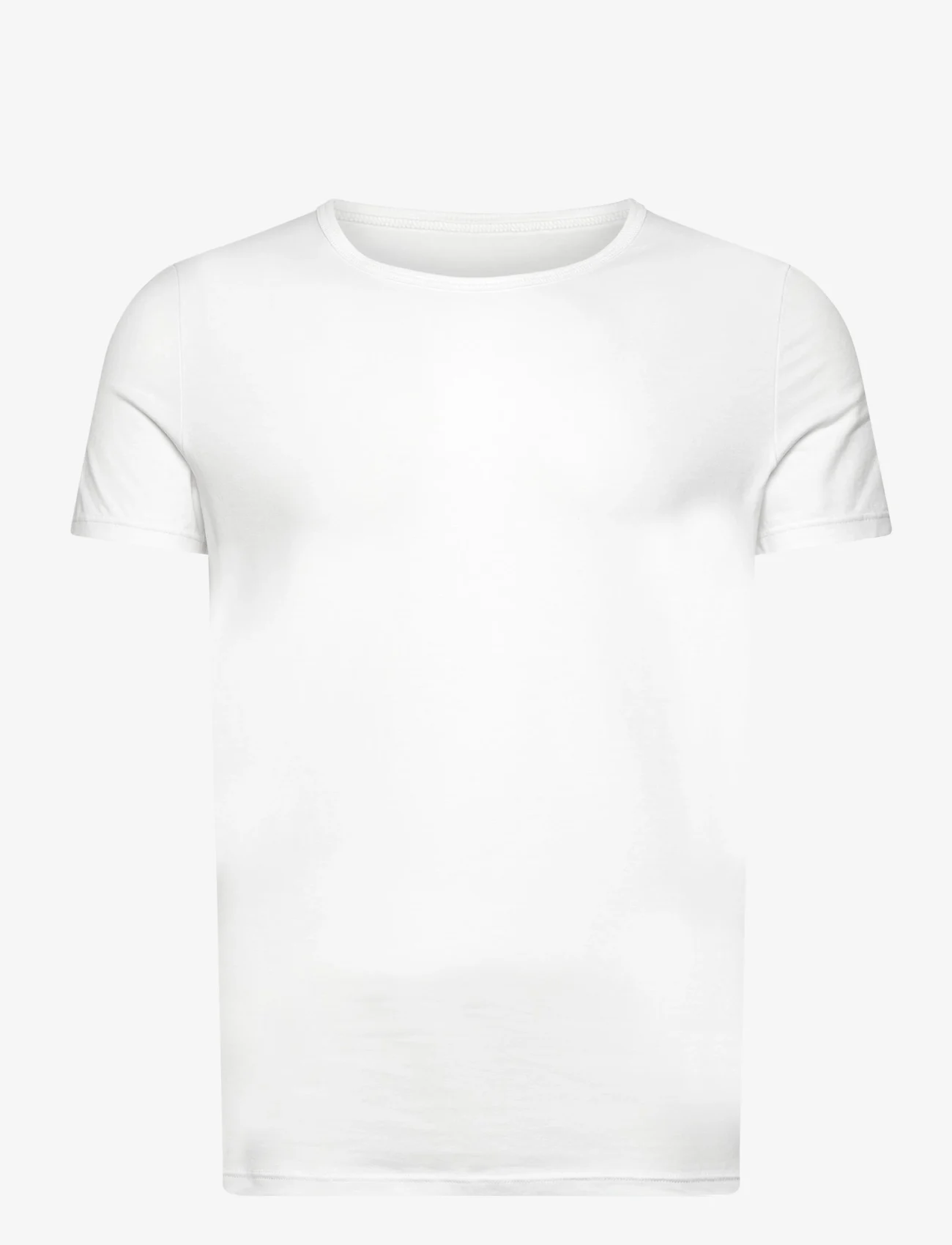 sloggi - sloggi men GO Shirt O-Neck Slim Fit - najniższe ceny - white - 0