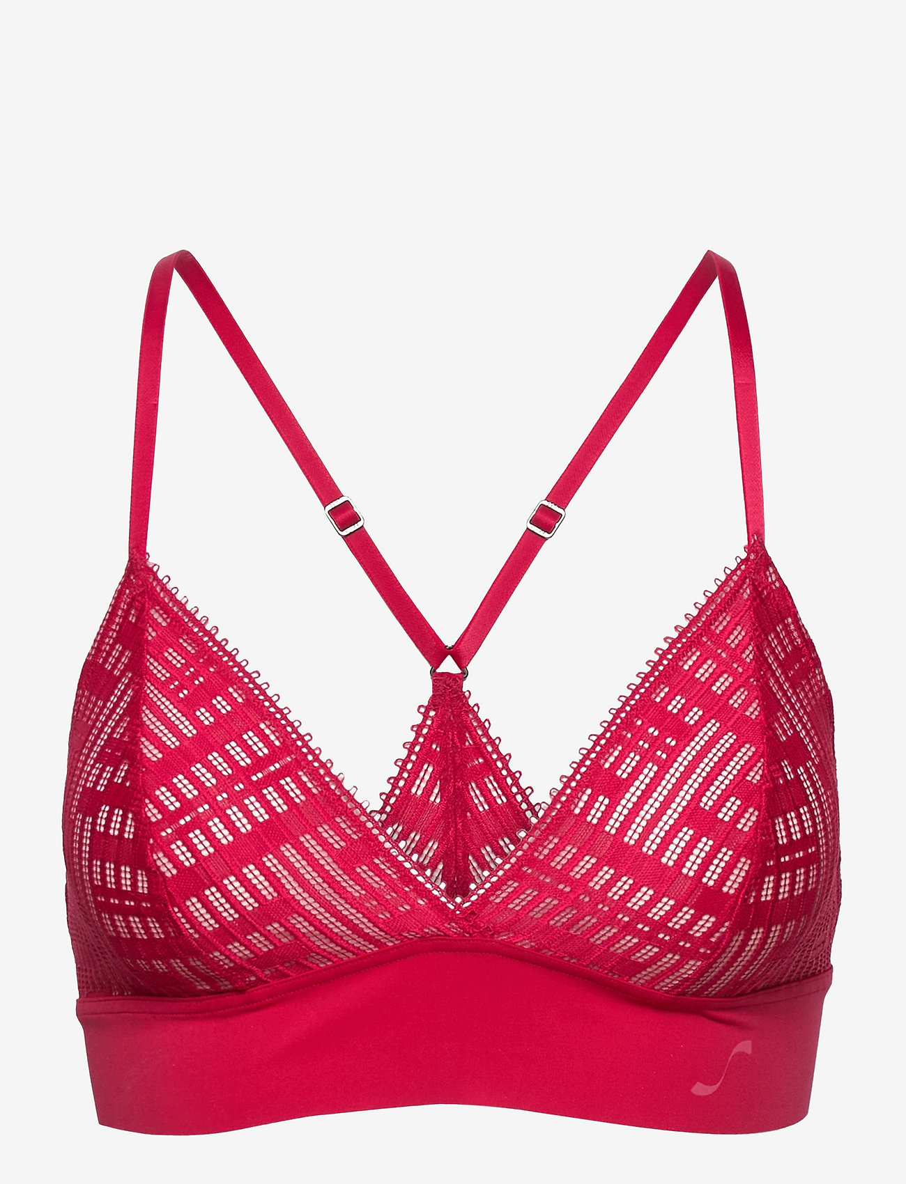 sloggi - sloggi S Seven Bralette Longline - mars red - 0