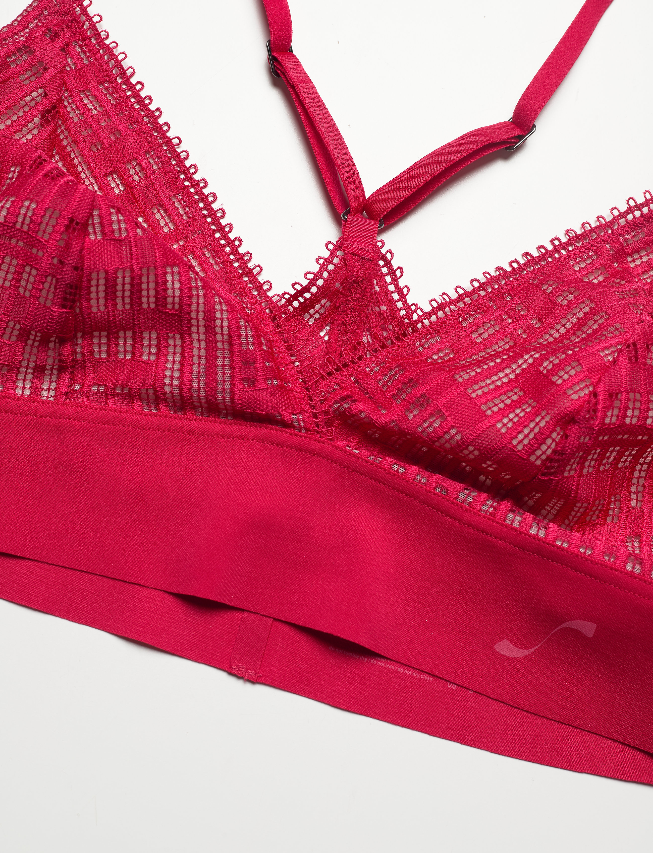 sloggi - sloggi S Seven Bralette Longline - mars red - 2