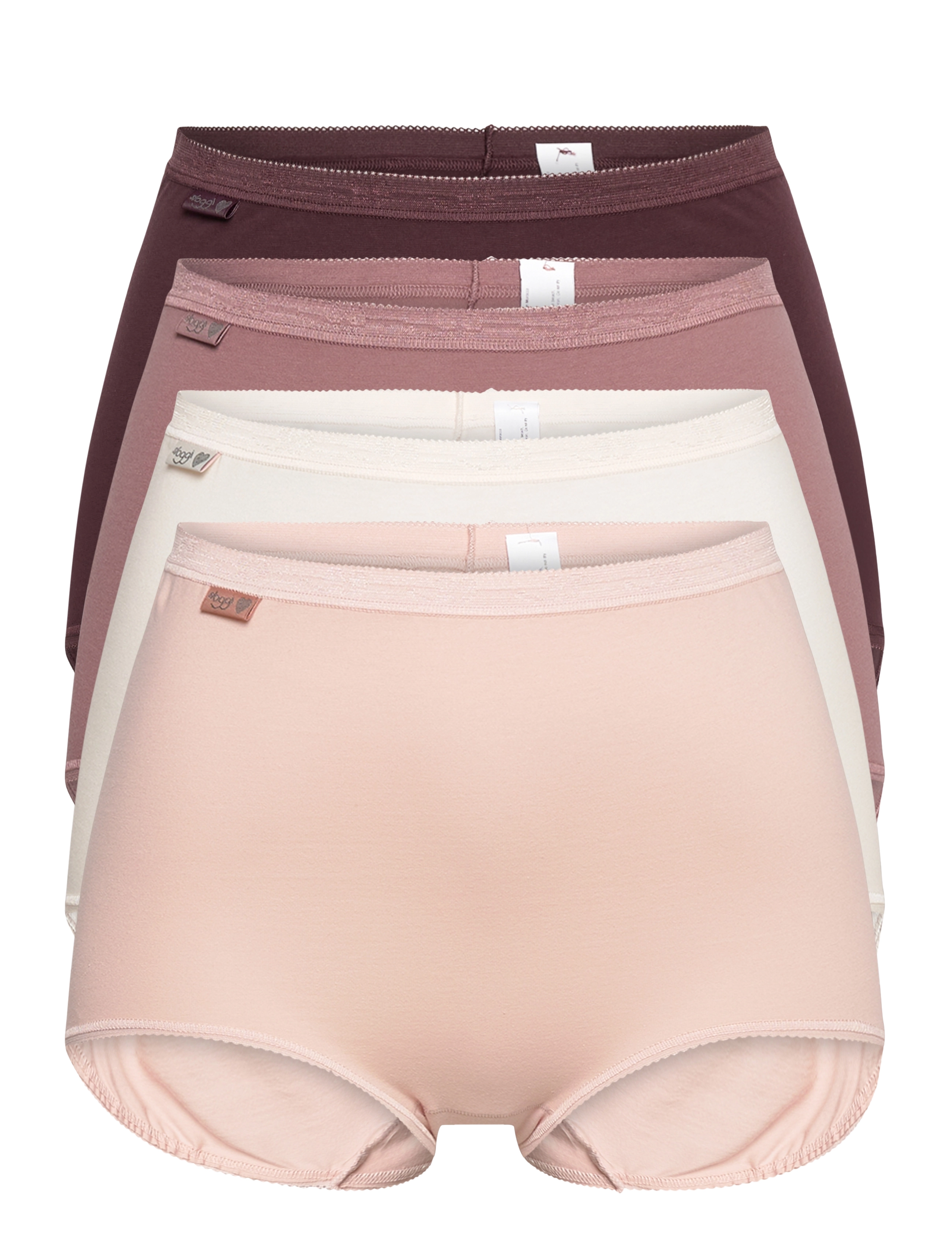 sloggi - sloggi Basic+ Maxi C4P Holiday - brown - light combination - 0