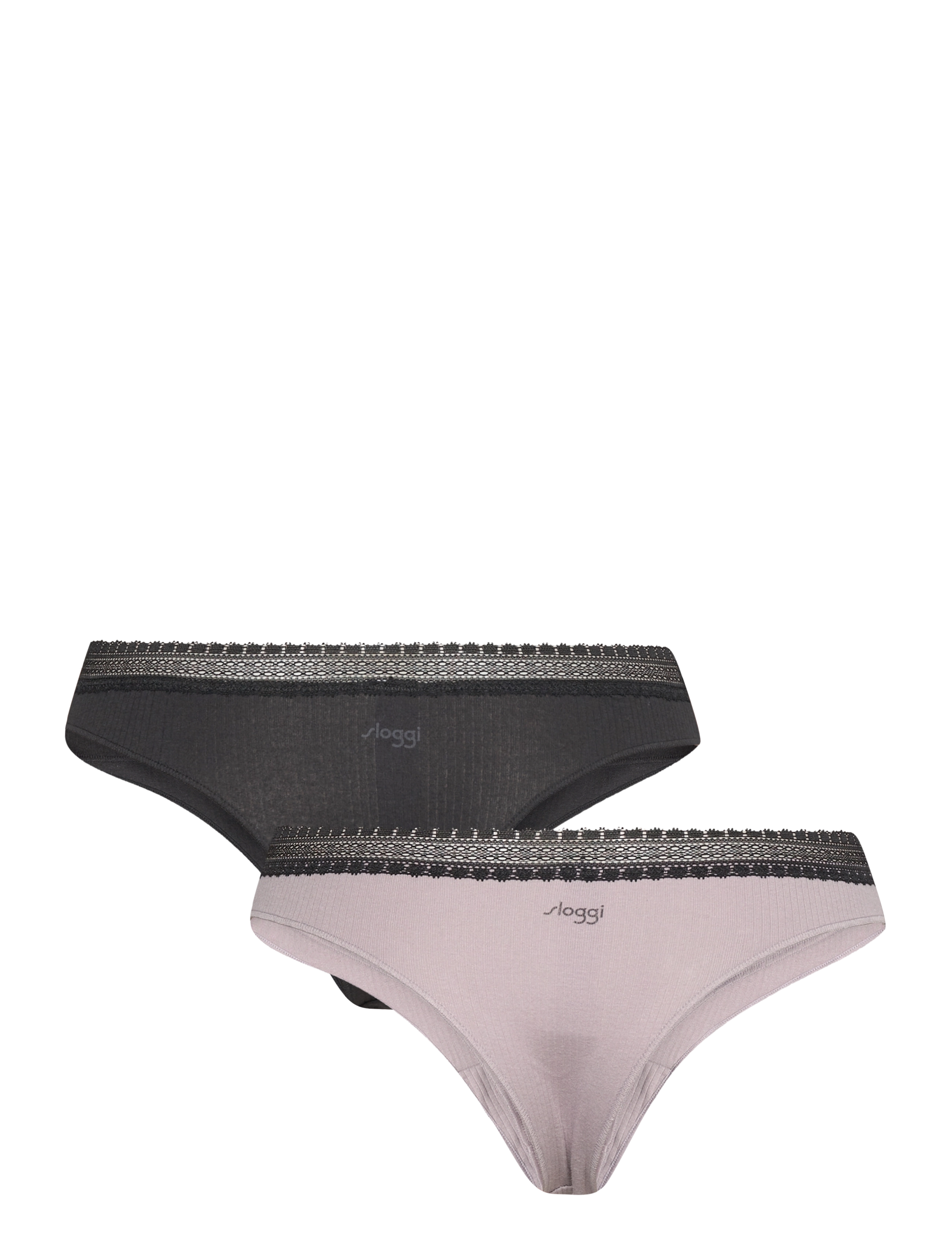 sloggi - sloggi GO Ribbed Brazil C2P - black combination - 2