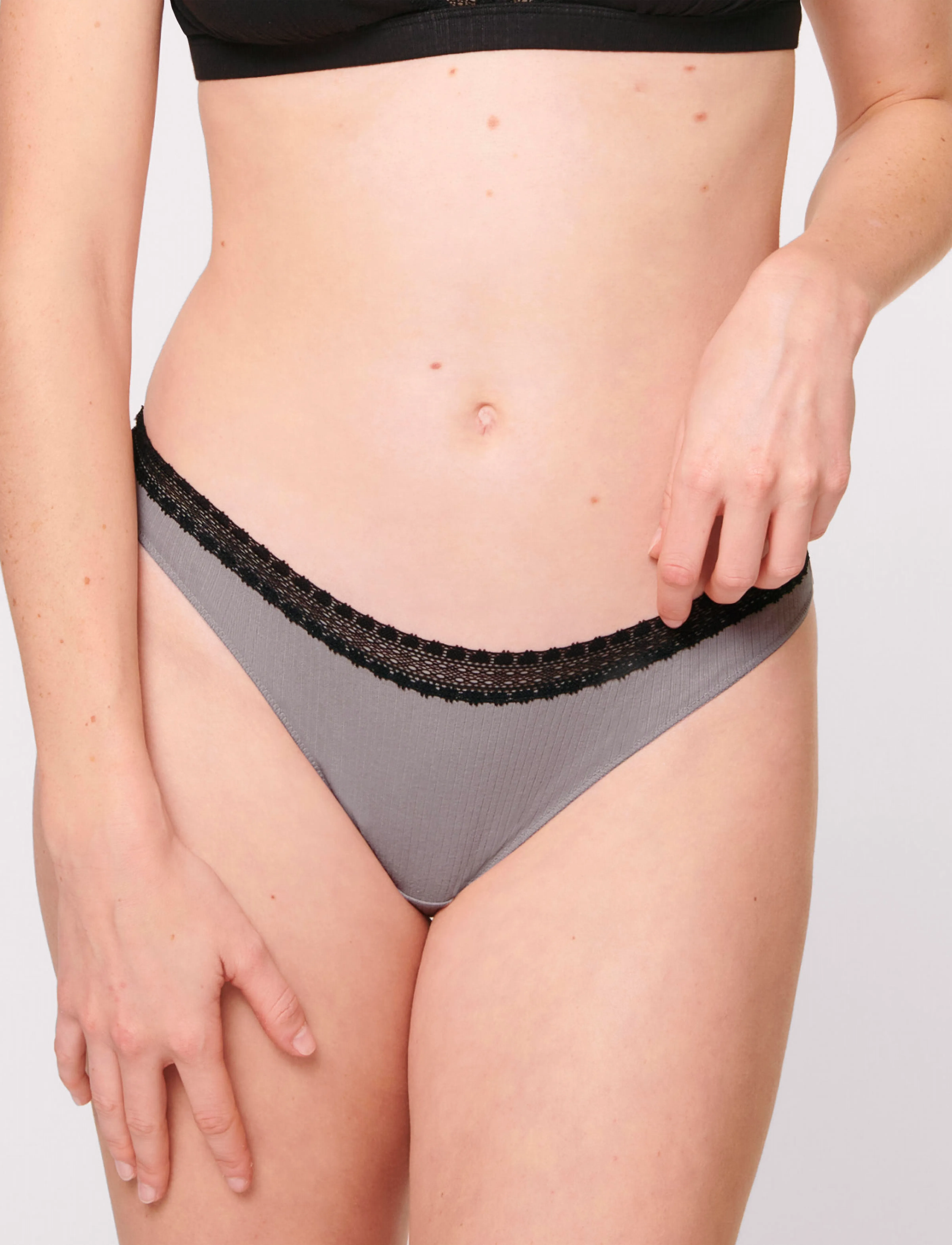 sloggi - sloggi GO Ribbed Brazil C2P - black combination - 1