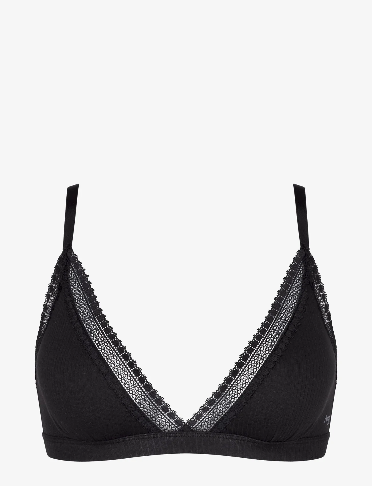 sloggi - sloggi GO Ribbed Bralette - mažiausios kainos - black - 0