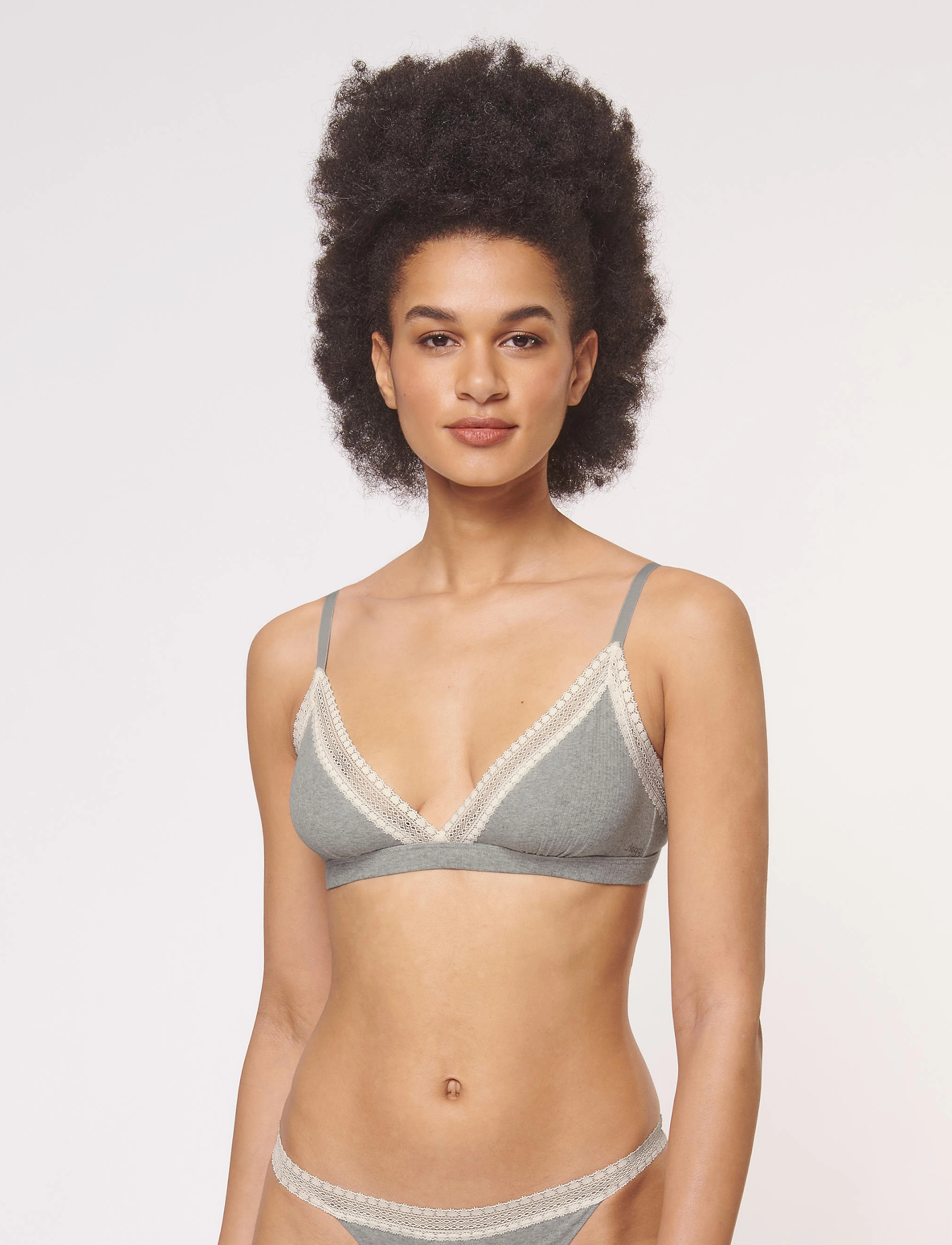 sloggi - sloggi GO Ribbed Bralette - medium grey melange - 2