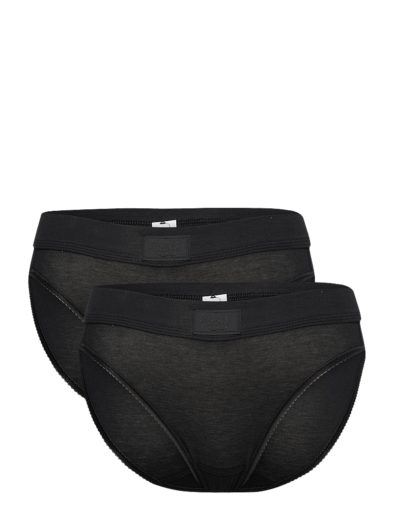 sloggi - sloggi Double Comfort Tai 2P - alltags-style - black - 1