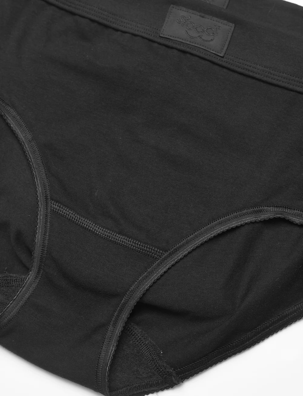 sloggi - sloggi Double Comfort Maxi 2P - midi & maxi slips - black - 5