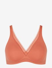 sloggi - sloggi BODY ADAPT Twist T-shirt bra - liemenėlės be lankelių - apricot brandy - 0