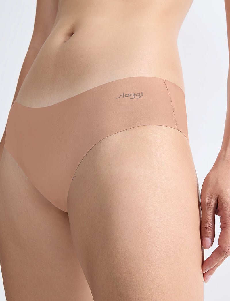 sloggi - sloggi ZERO Microfibre 2.0 Hipster 2-Pack - saumattomat alushousut - cameo brown - 4