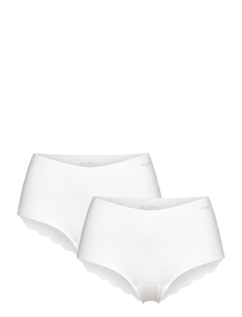 sloggi - sloggi ZERO Microfibre 2.0 Short 2P - seamless trusser - angora - 1