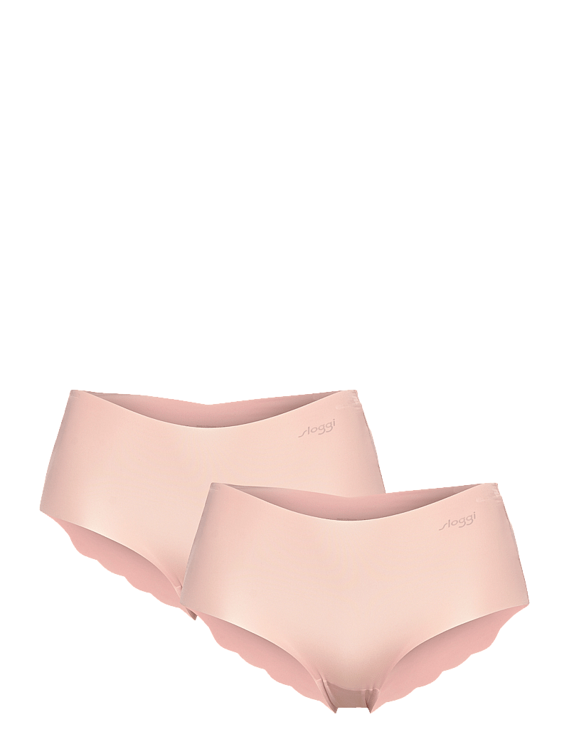 sloggi - sloggi ZERO Microfibre 2.0 Short 2P - seamless trusser - cameo brown - 1