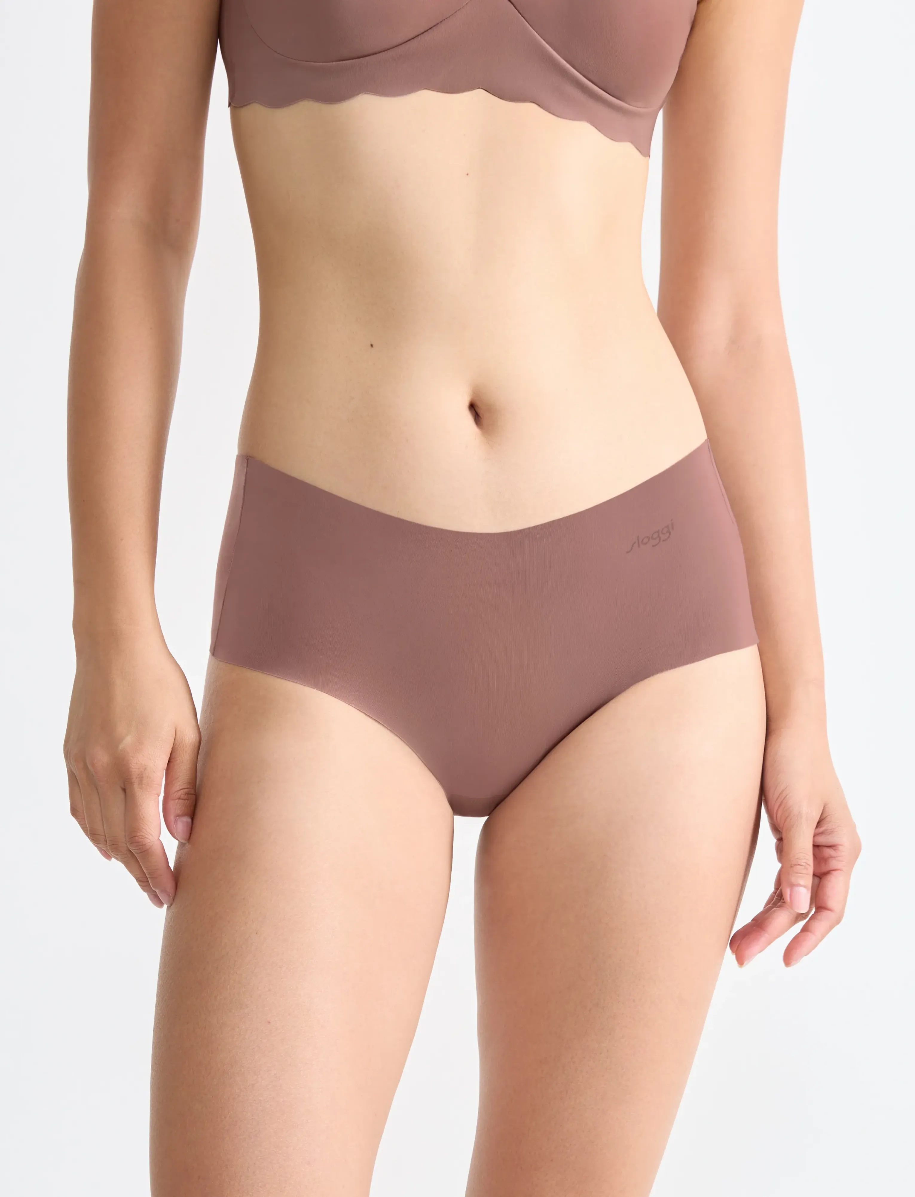 sloggi Zero Microfibre 2.0 Short, Kvinder, Short, Brun, Str: XS
