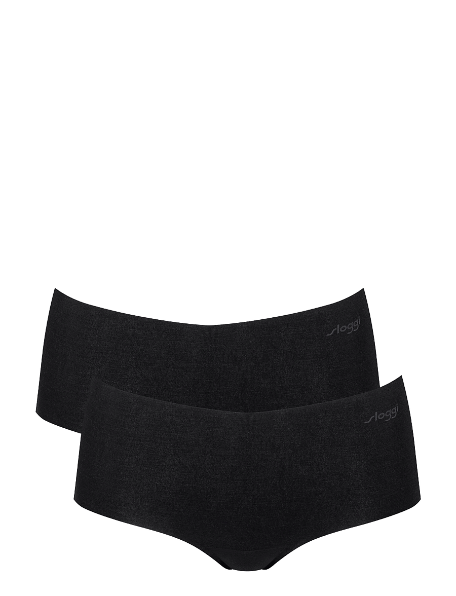 sloggi - sloggi ZERO Modal 2.0 Short 2P - saumattomat alushousut - black - 1