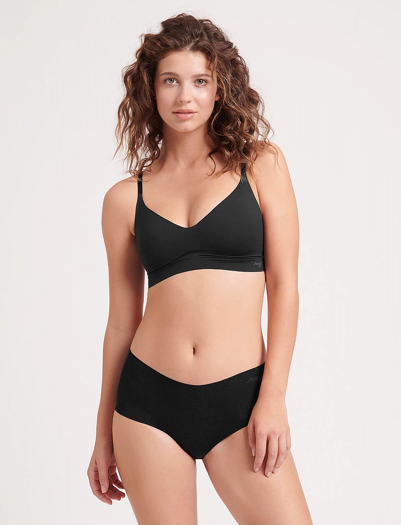 sloggi - sloggi ZERO Modal 2.0 Short 2P - seamless trosor - black - 5