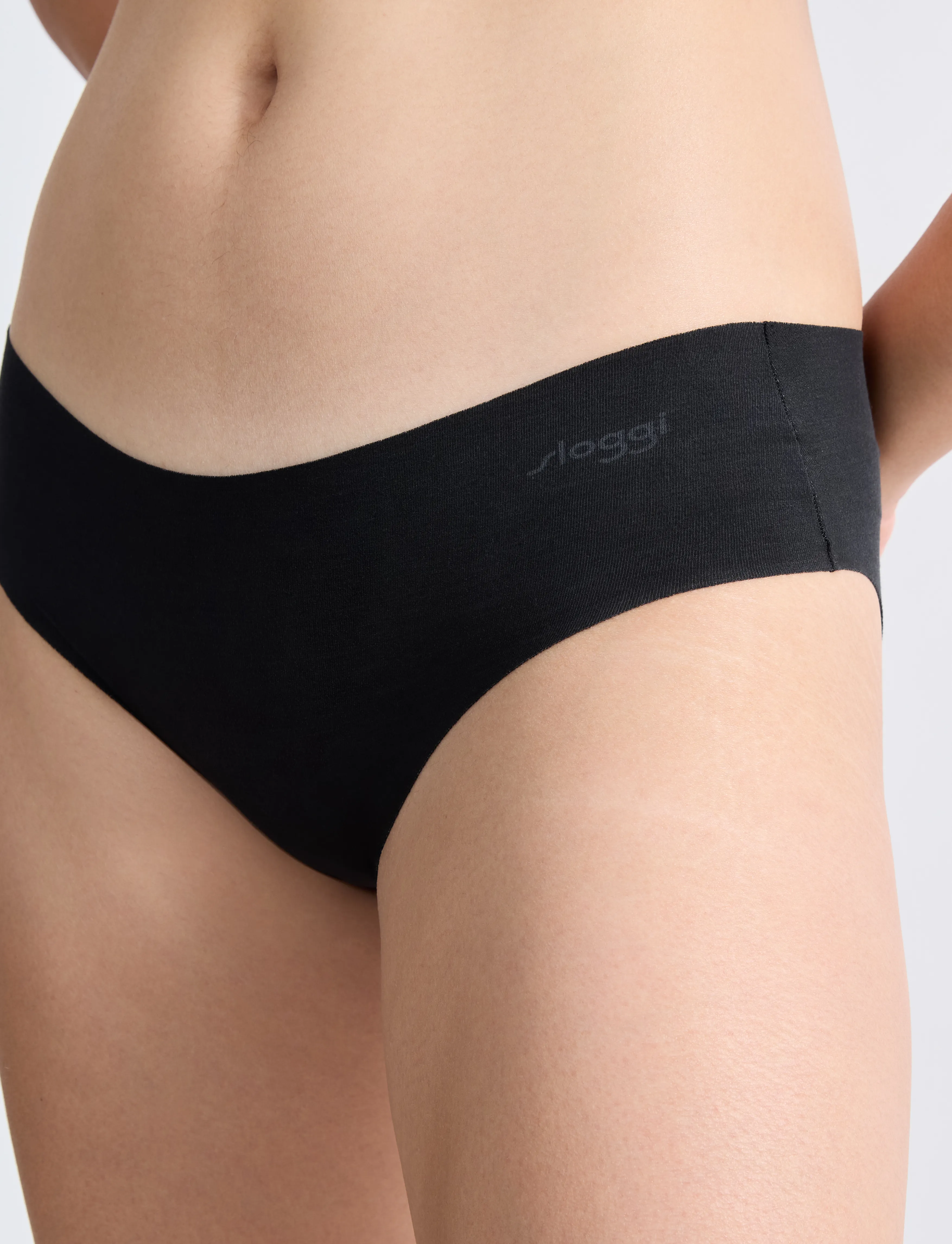 sloggi - sloggi ZERO Modal 2.0 Hipster 2P - Õmblusteta aluspüksid - black - 3