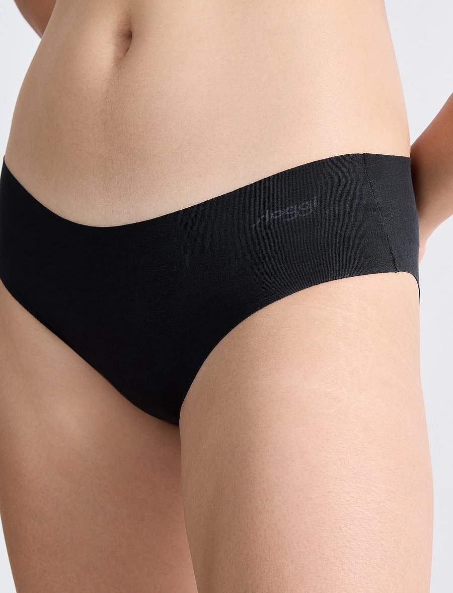sloggi - sloggi ZERO Modal 2.0 Hipster 2P - Õmblusteta aluspüksid - black - 3