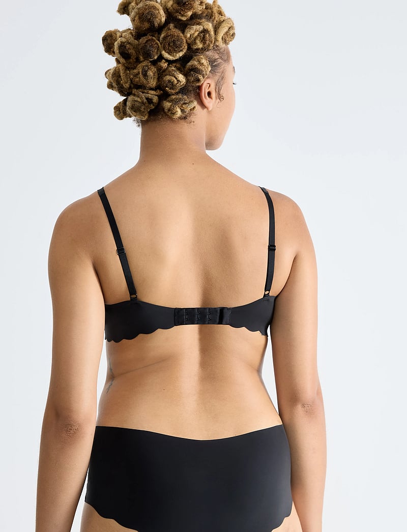 sloggi - sloggi ZERO Microfibre 2.0 Soft bra - bygellösa bh:ar - black - 3