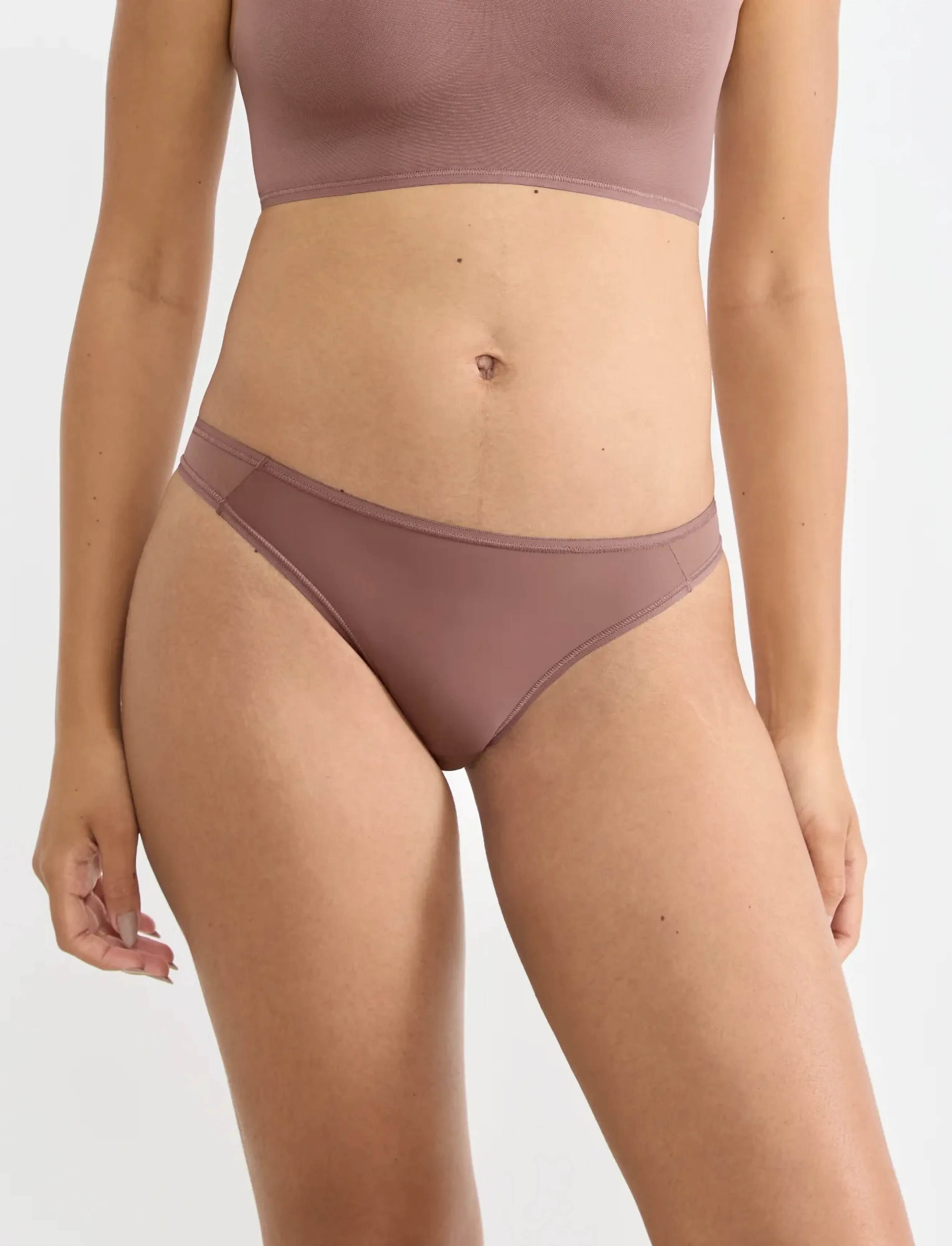 sloggi Sloggi Soft Adapt Tiny Tanga, L, Brown, Trusser > Trusser, Dame