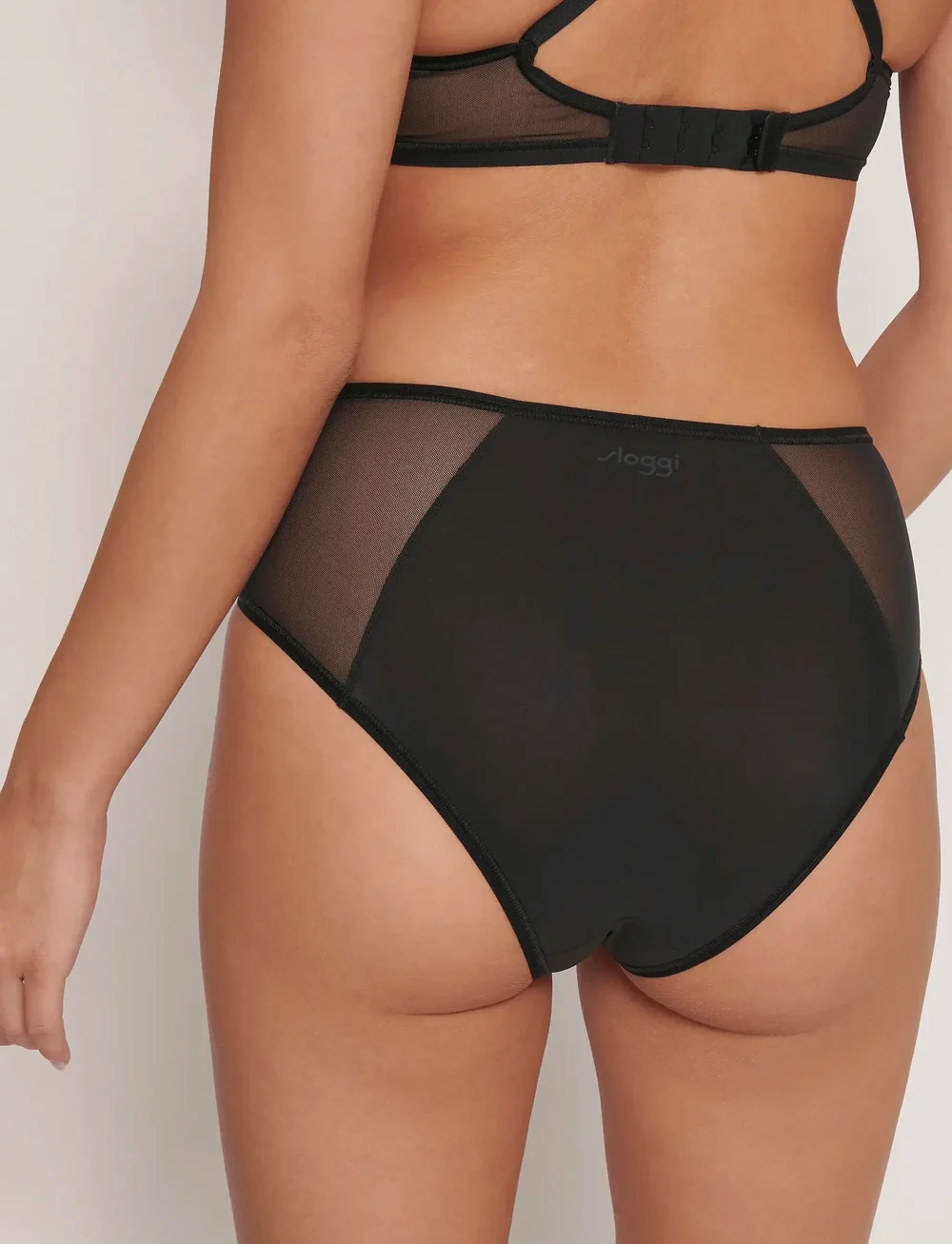 sloggi - sloggi Soft ADAPT High Waist - midi & maxi briefs - black - 3