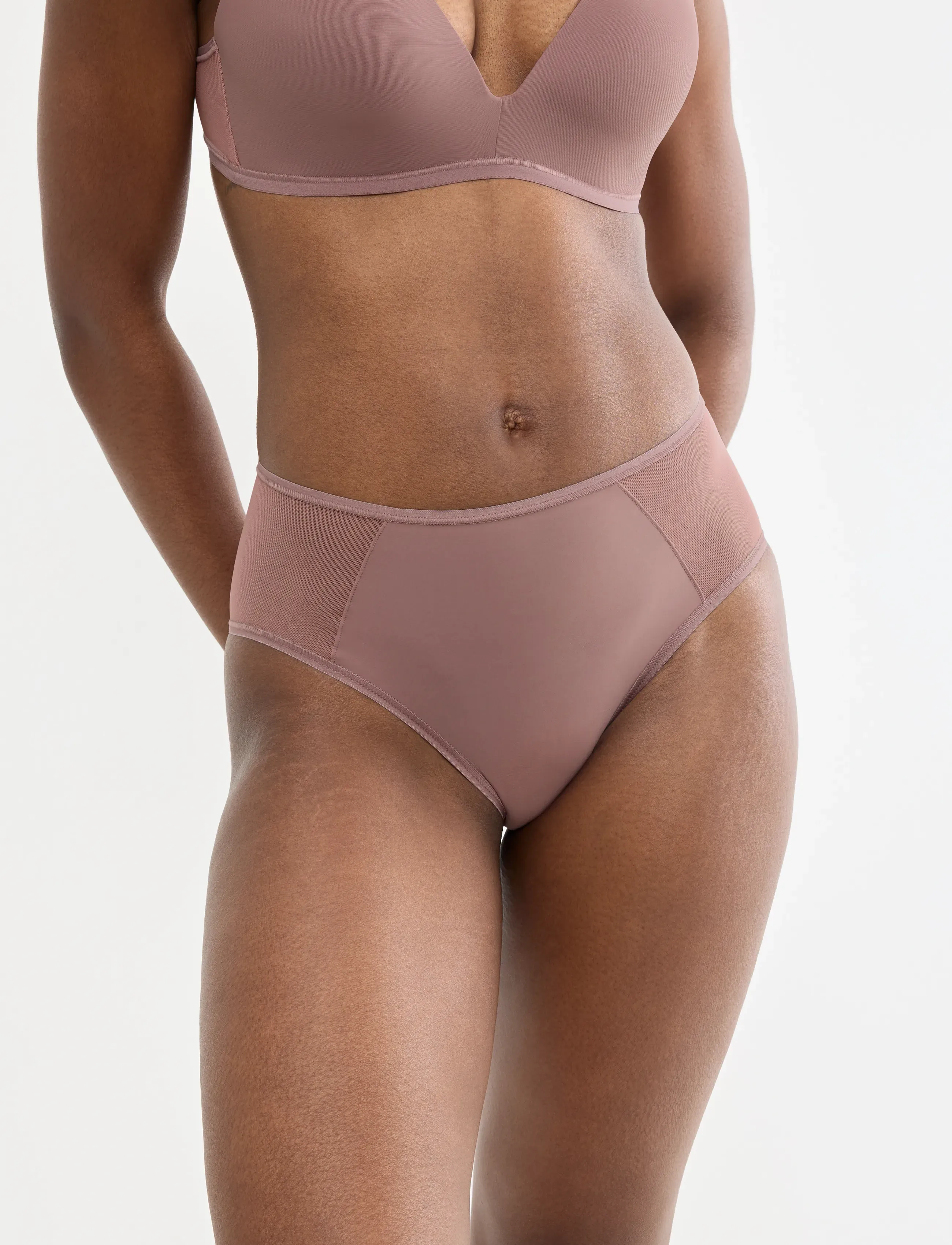 sloggi Soft Adapt High Waist, XS, Panties, Braun - Waisted Frauen