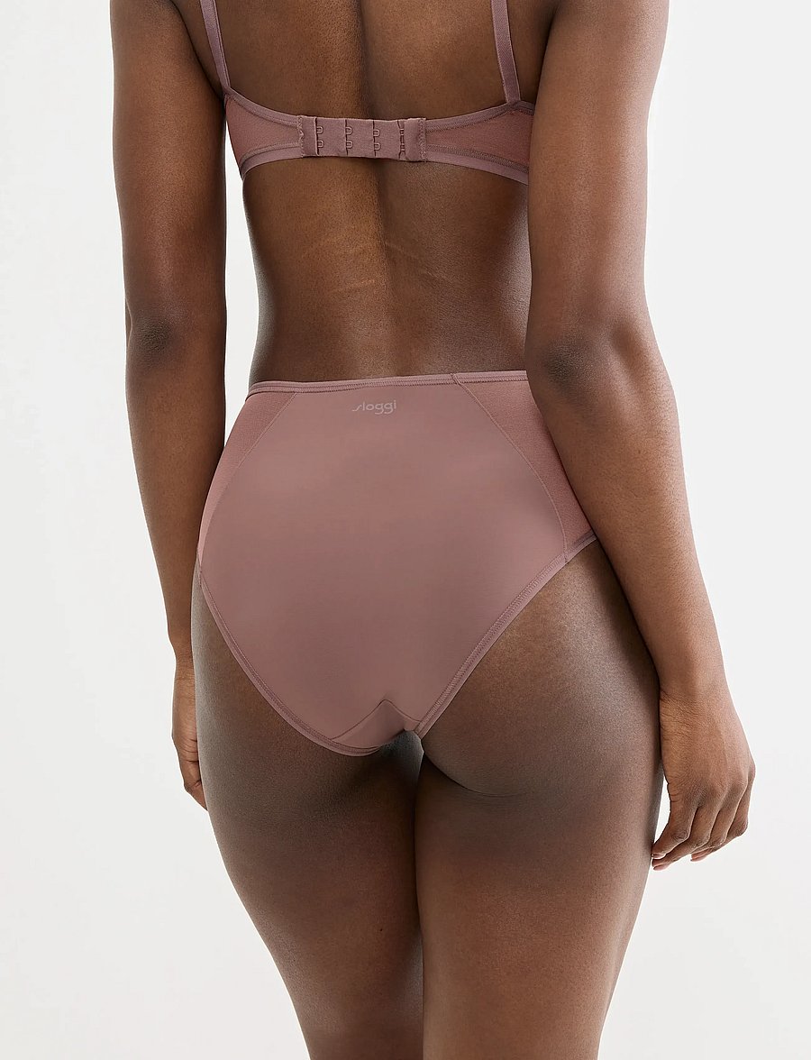 sloggi - sloggi Soft ADAPT High Waist - midi & maxi briefs - cacao - 3