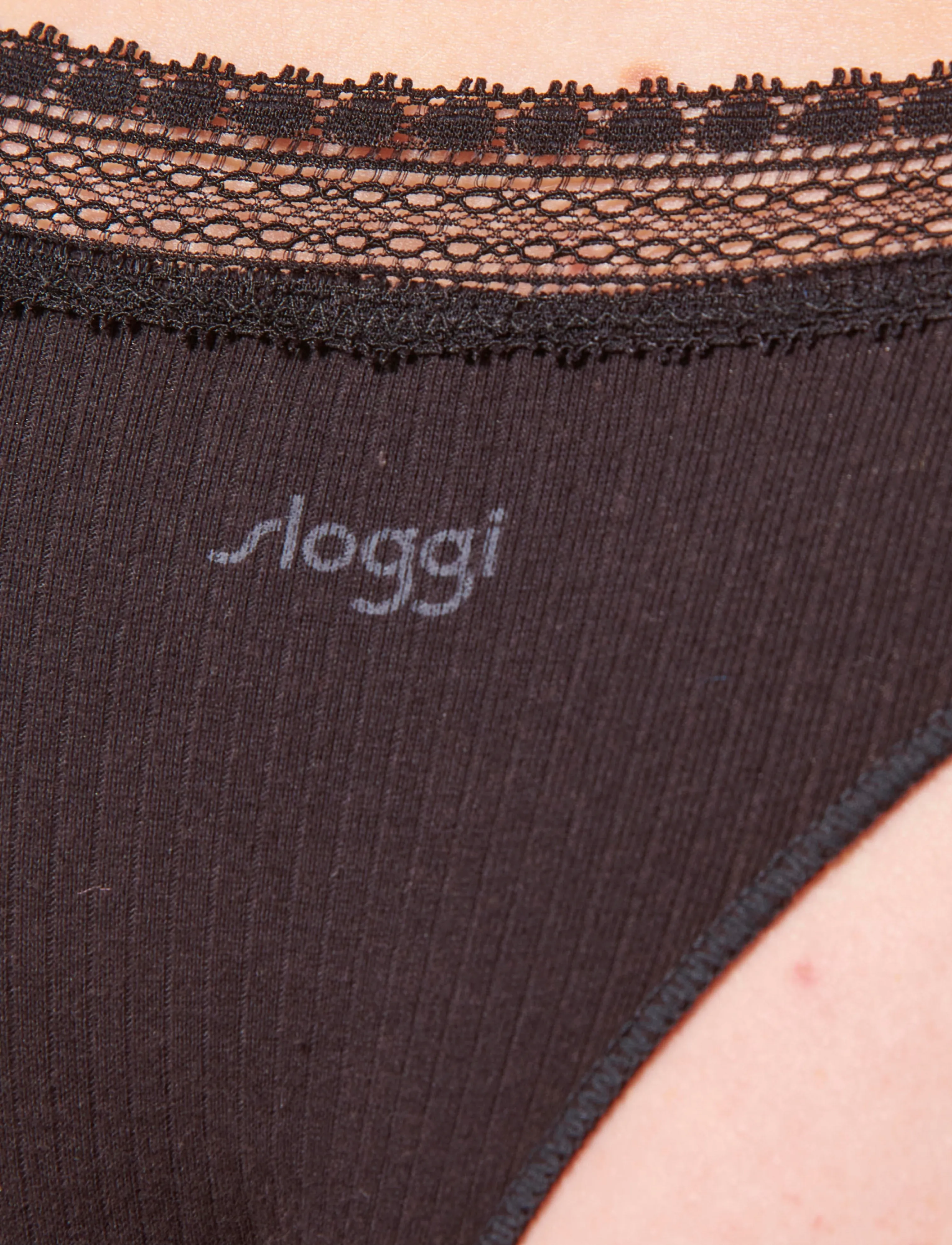 sloggi - sloggi GO Ribbed R Brazil C2P - brazilian panties - black - 5