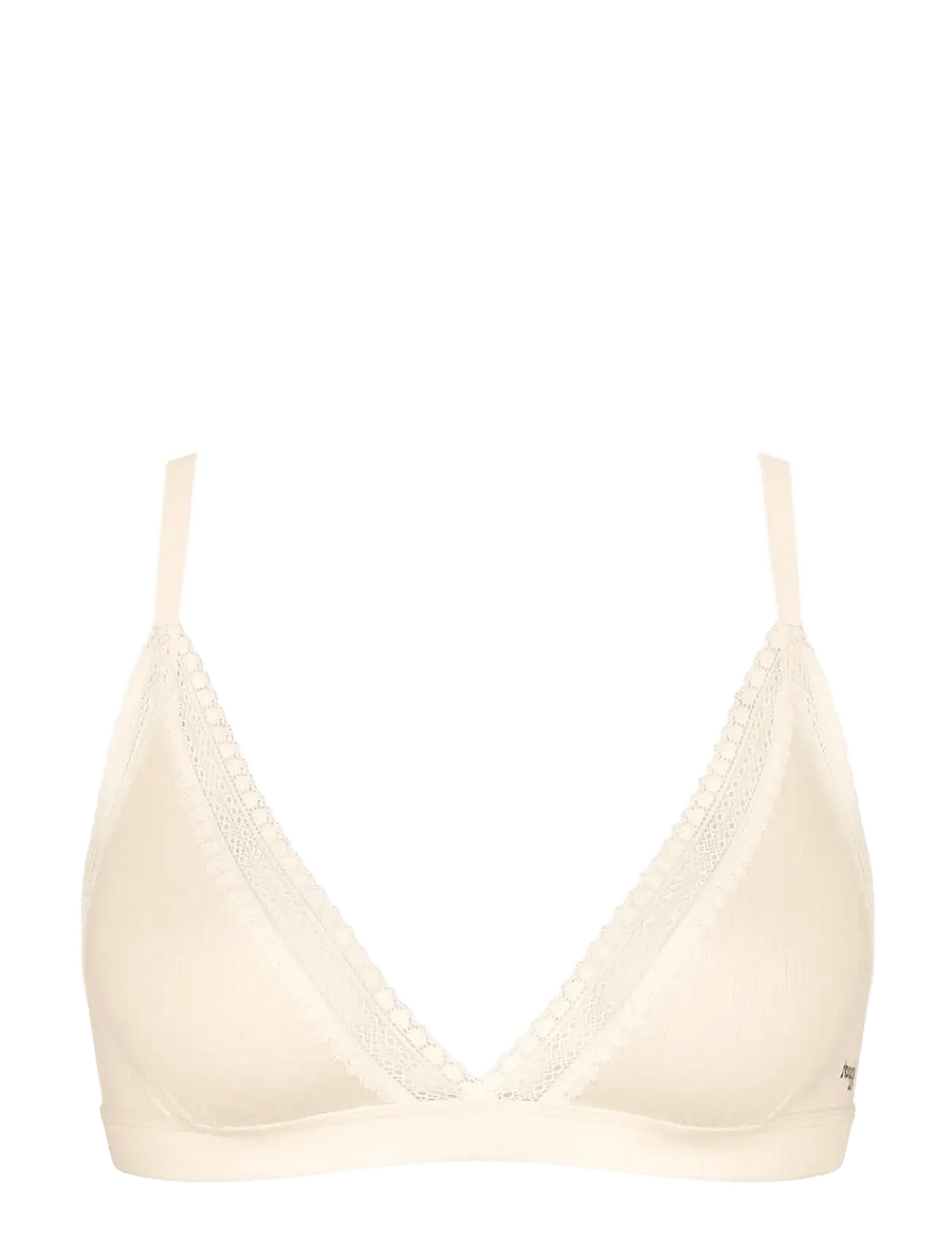 sloggi - sloggi GO Ribbed R Bralette - bralette - angora - 1